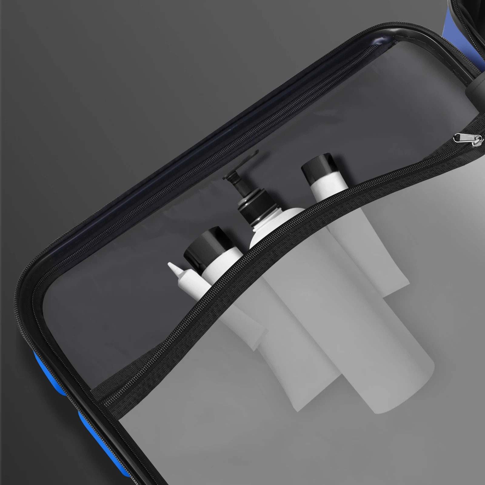 4 Alfordson Luggage 3PCS Set Suitcase Trolley TSA Carry on Hard Case - Blue, 4 of 10