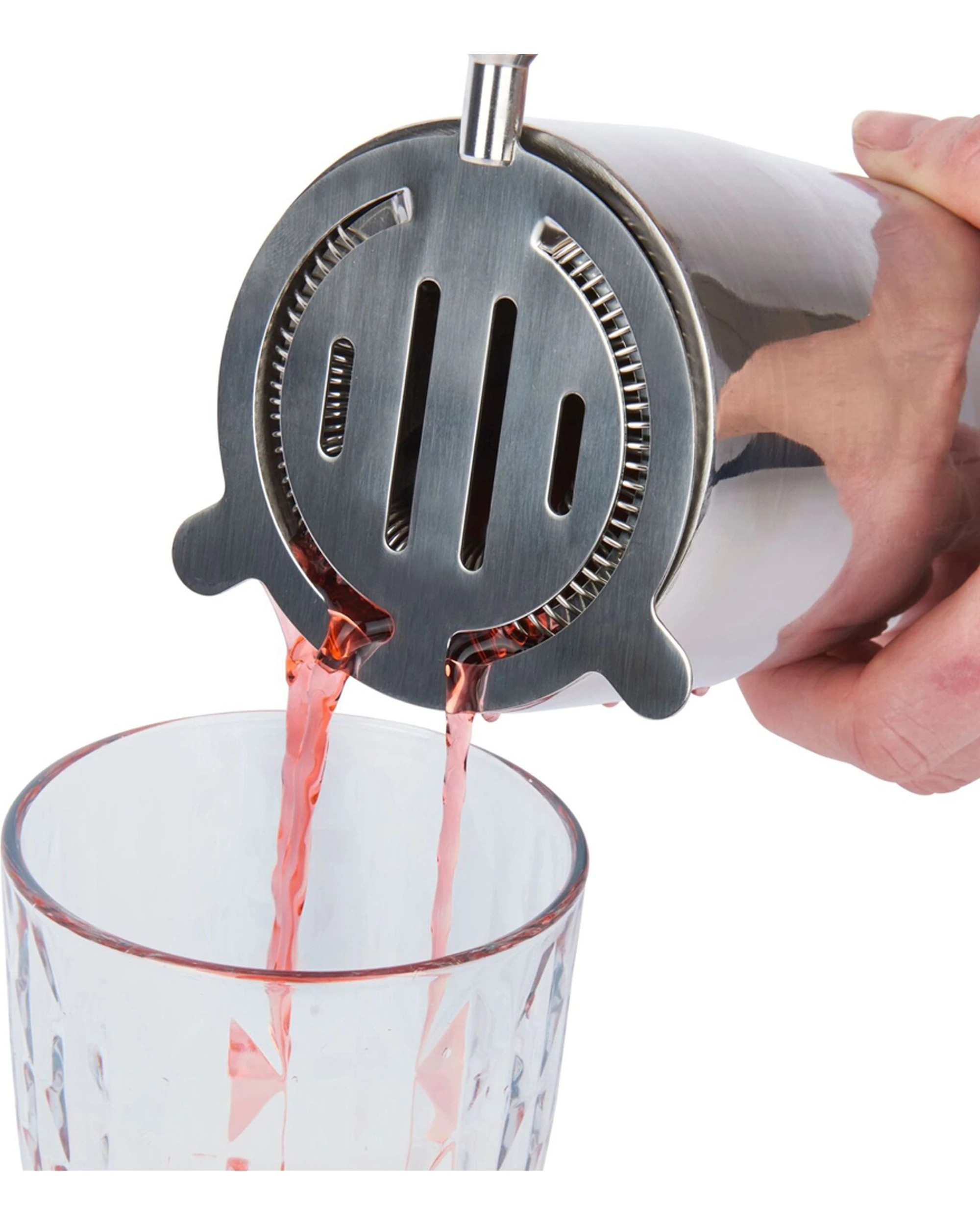 5 Barcraft 2pk Stainless Steel 20cm Cocktail Strainer - Silver, 5 of 6