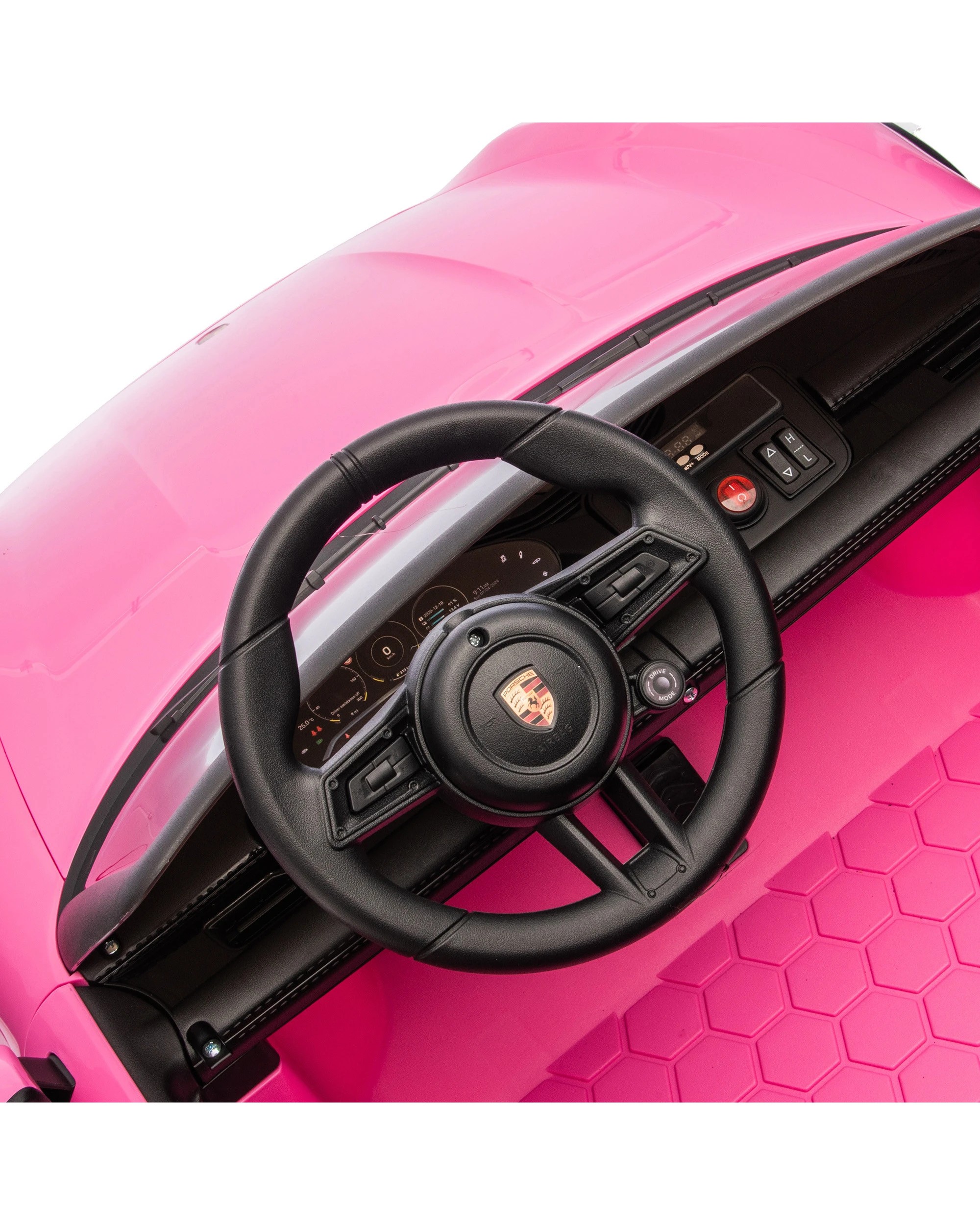 5 Kahuna Porsche Taycan Turbo S Kids Electric Ride On Car Remote Control 90W 2 Seater, 5 of 7