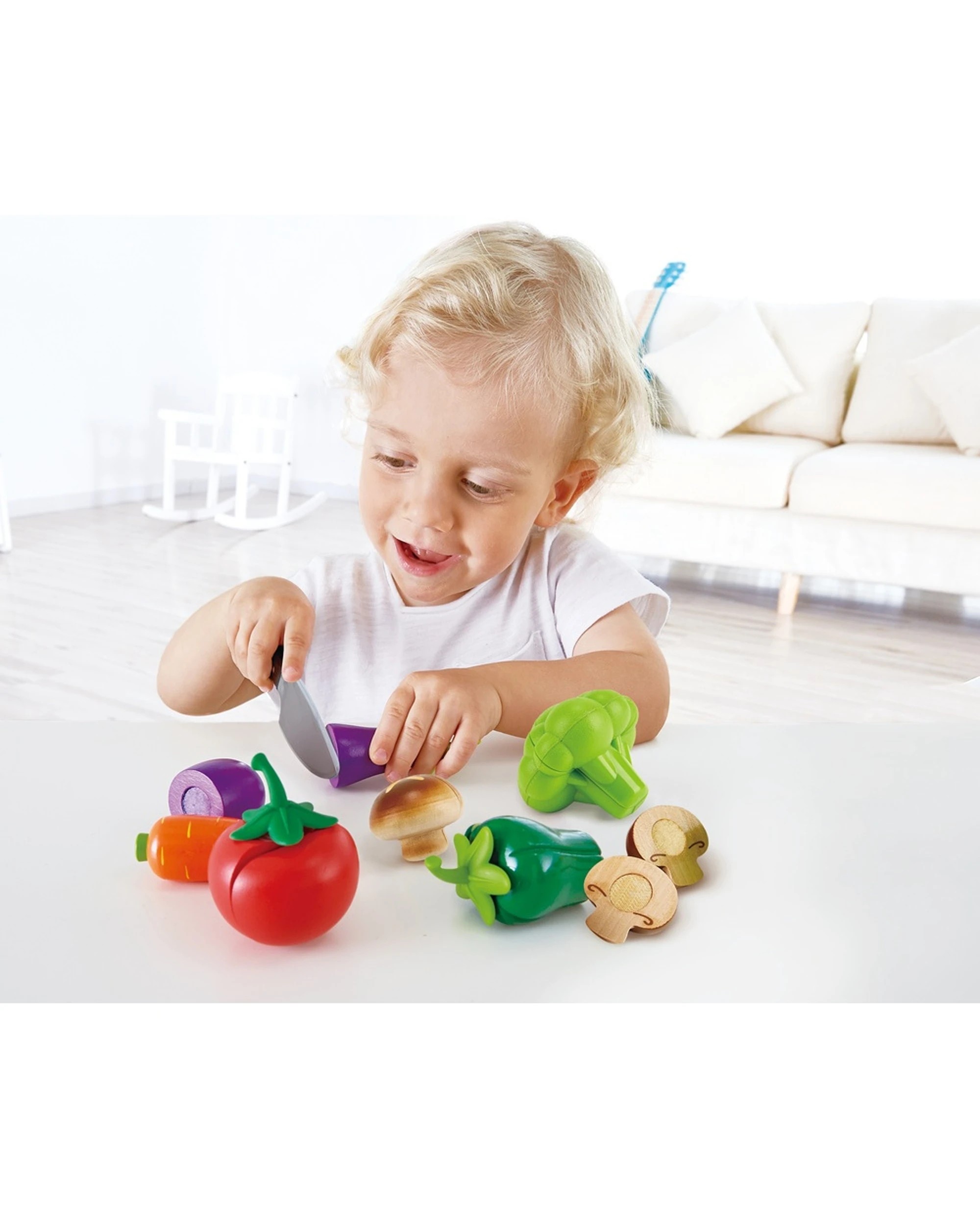6 Eurekakids Garden Vegetables Play Set Kids Toy - Multi, 6 of 6