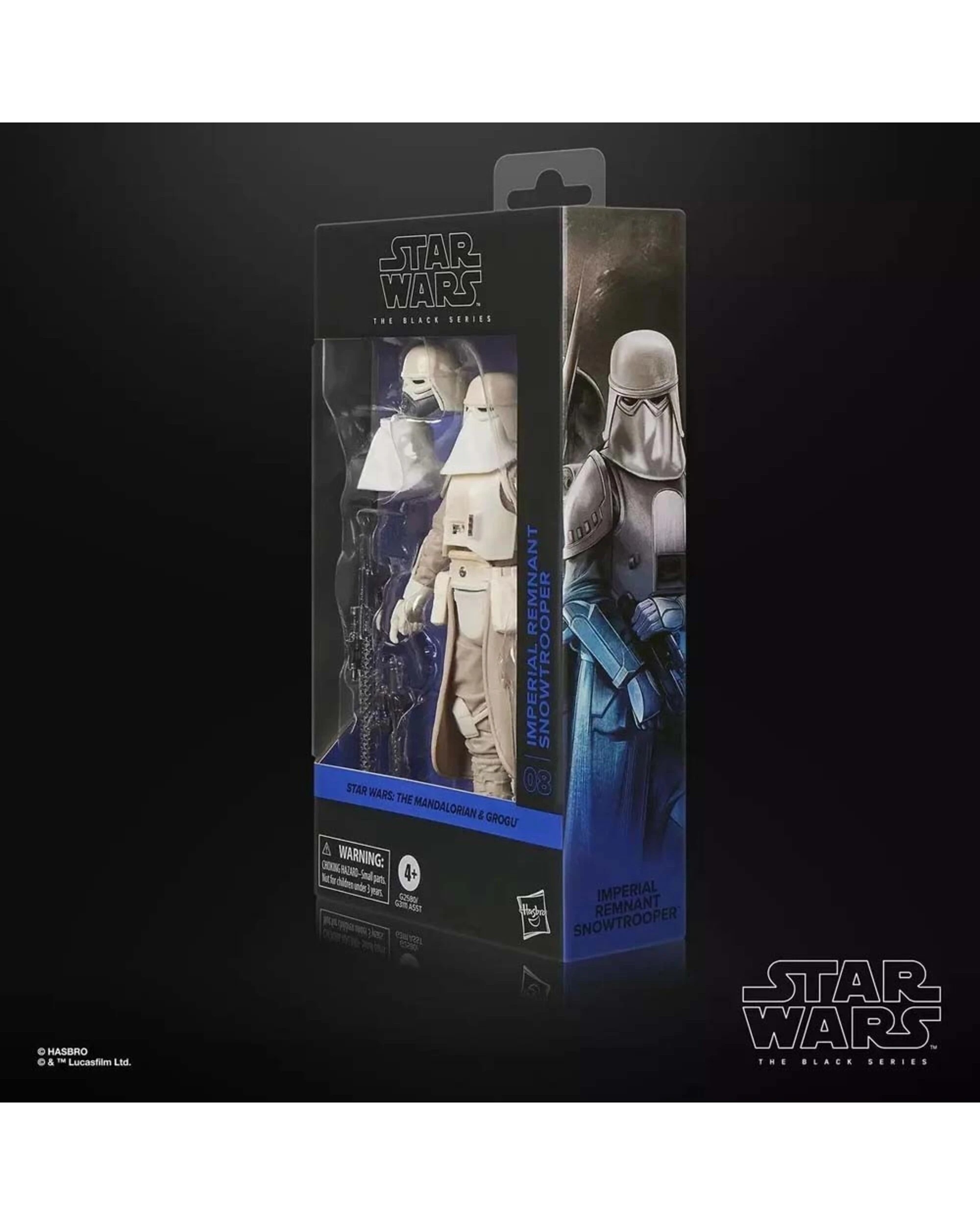2 Star Wars The Black Series The Mandalorian and Grogu Imperial Remnant Snowtrooper Action Figure, 2 of 4