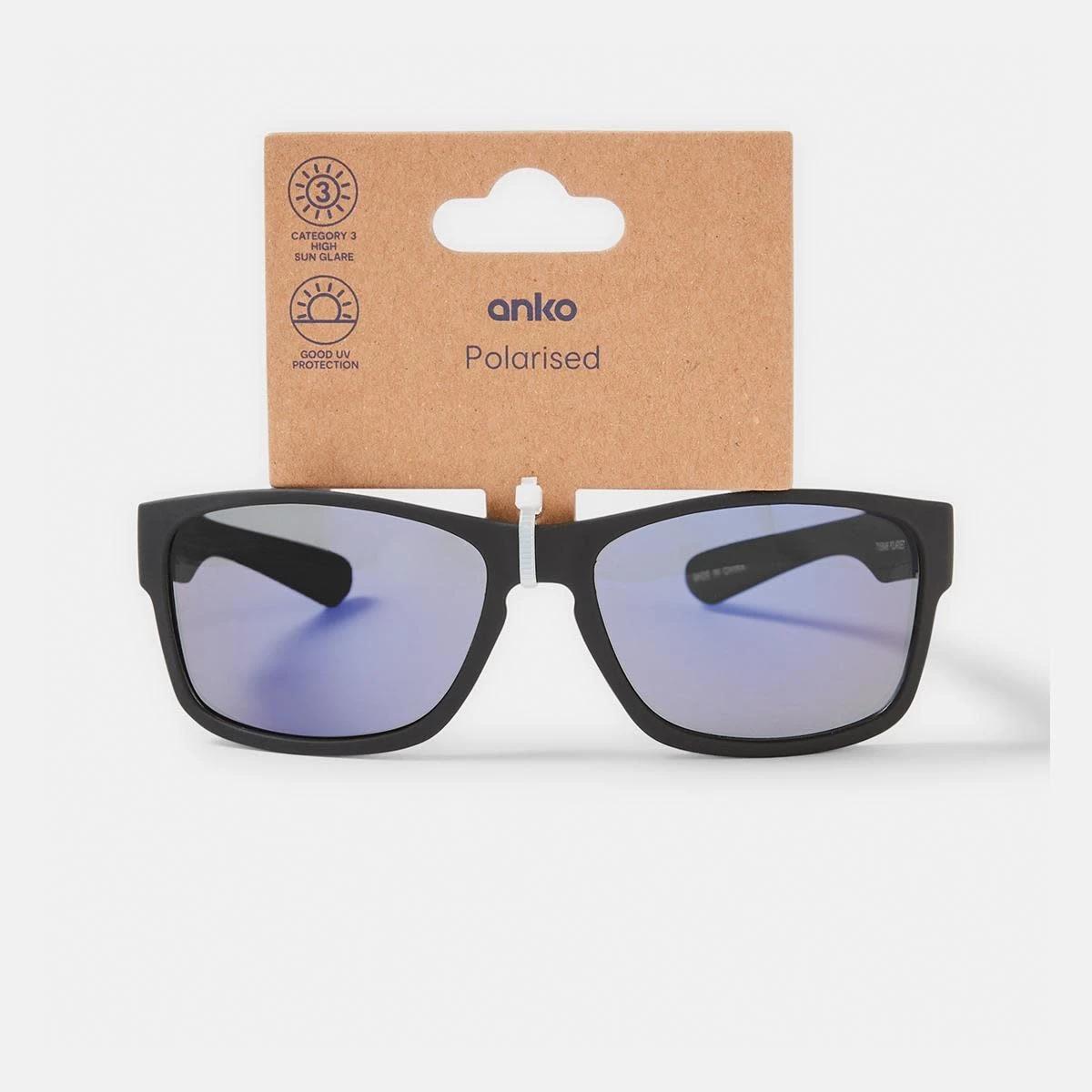 6 Jackaroo Polarised Sunglasses BLACK, 6 of 6
