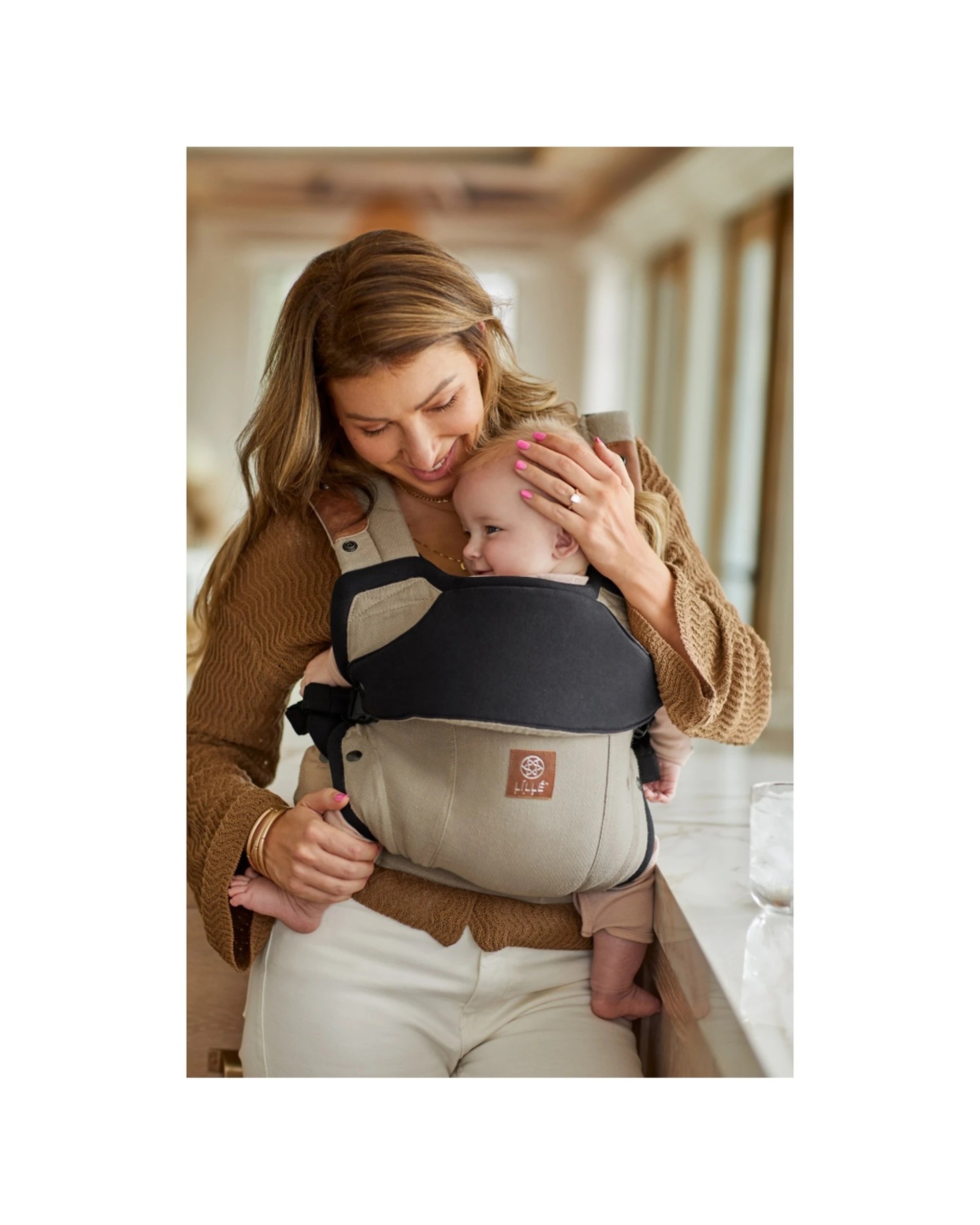 3 LilleBaby Elevate Carrier Warm Sand - Beige, 3 of 4
