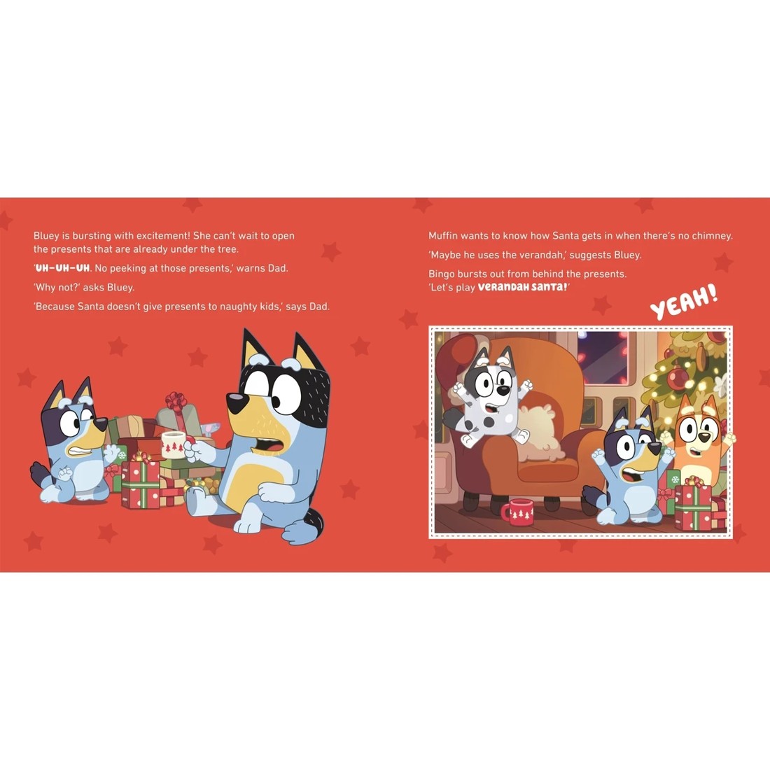 3 Bluey: Verandah Santa - Book, 3 of 3