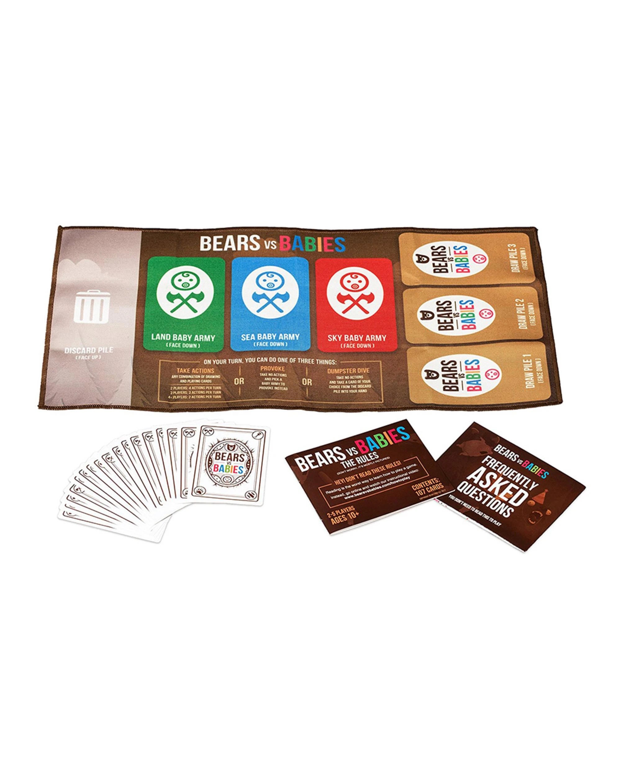 4 Bears vs Babies Card Game, 4 of 4