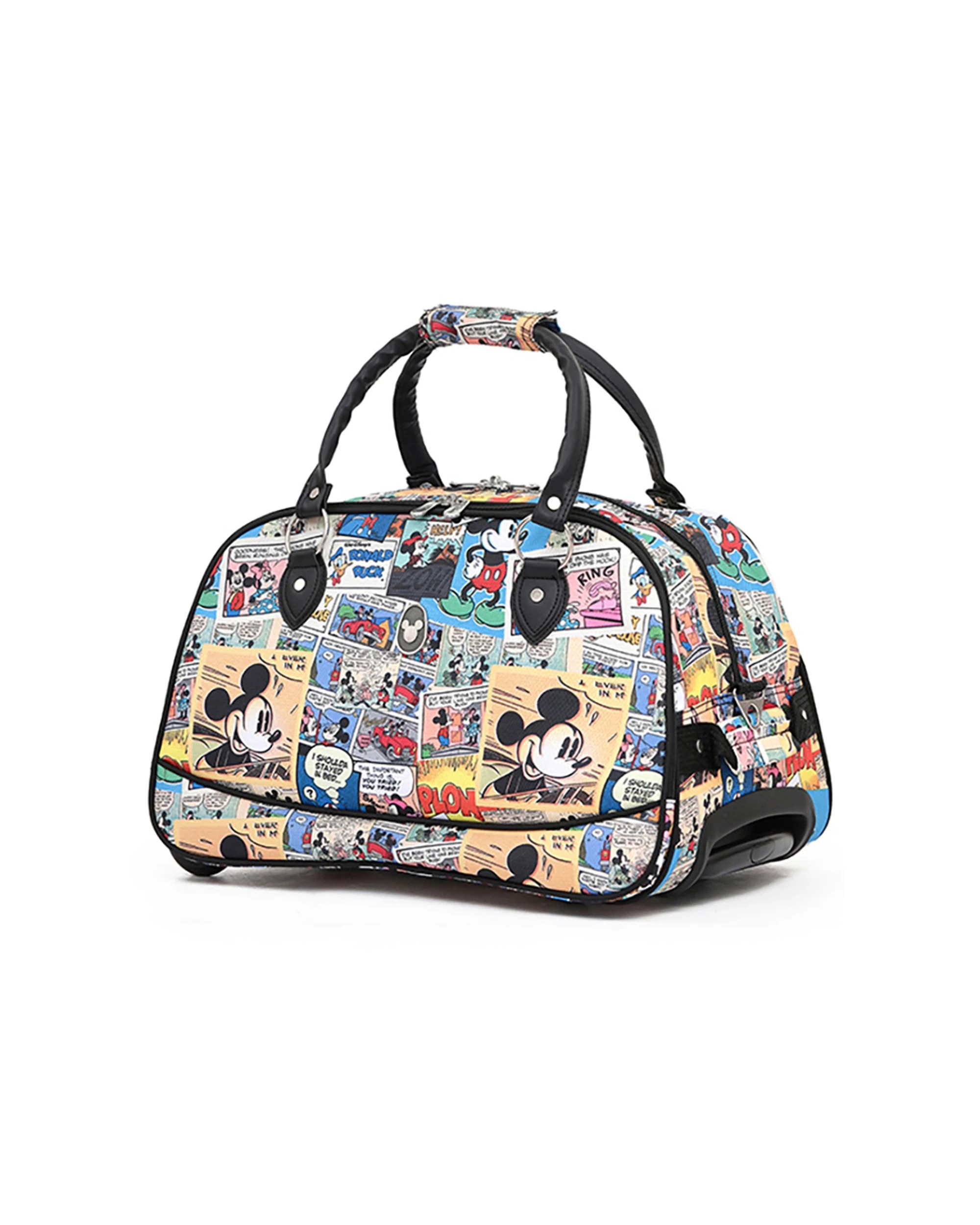 1 Disney Comic Design Wheel Rolling Bag Travel Hand Carry On Luggage - Multi, 1 of 5