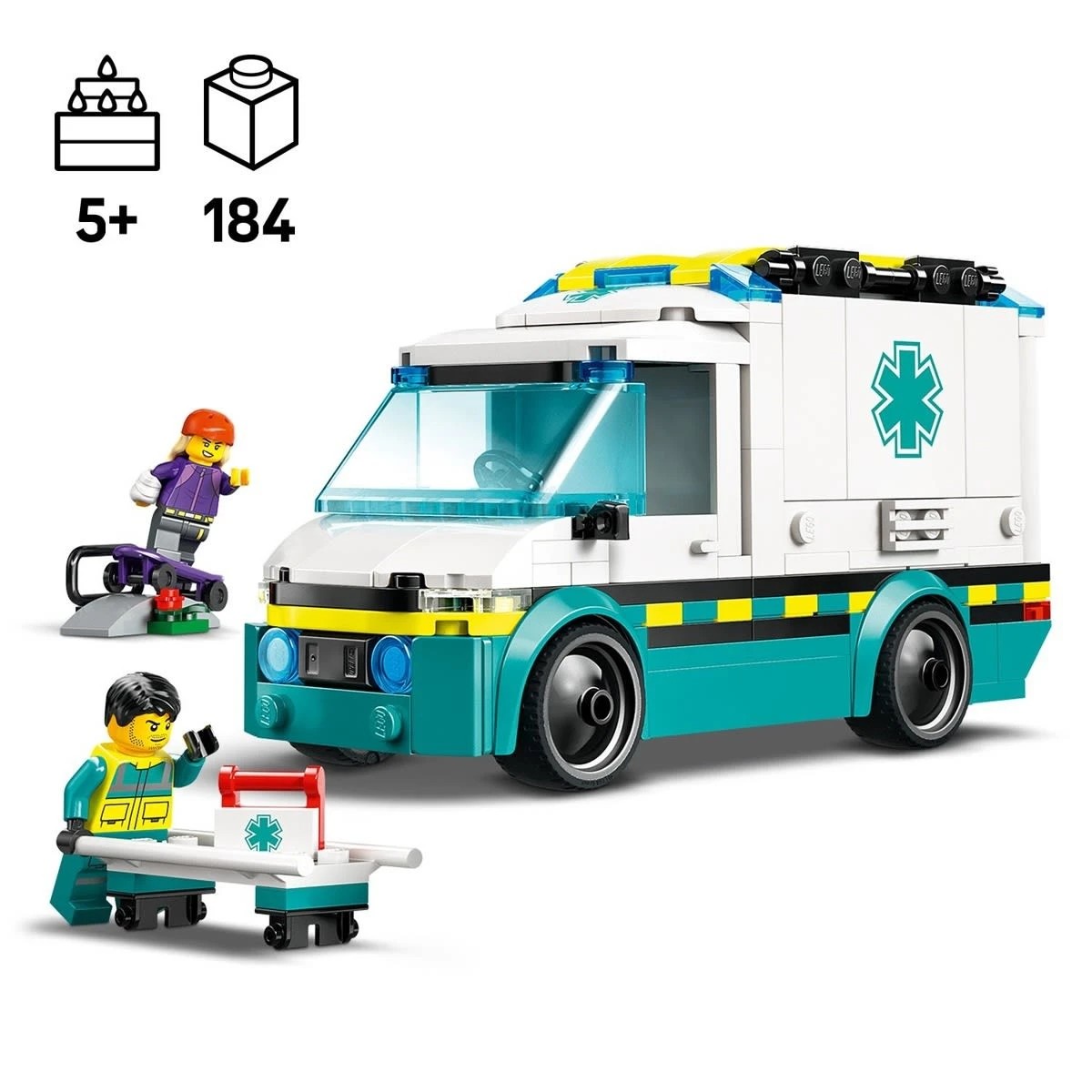 4 LEGO City Emergency Ambulance 60451, 4 of 11