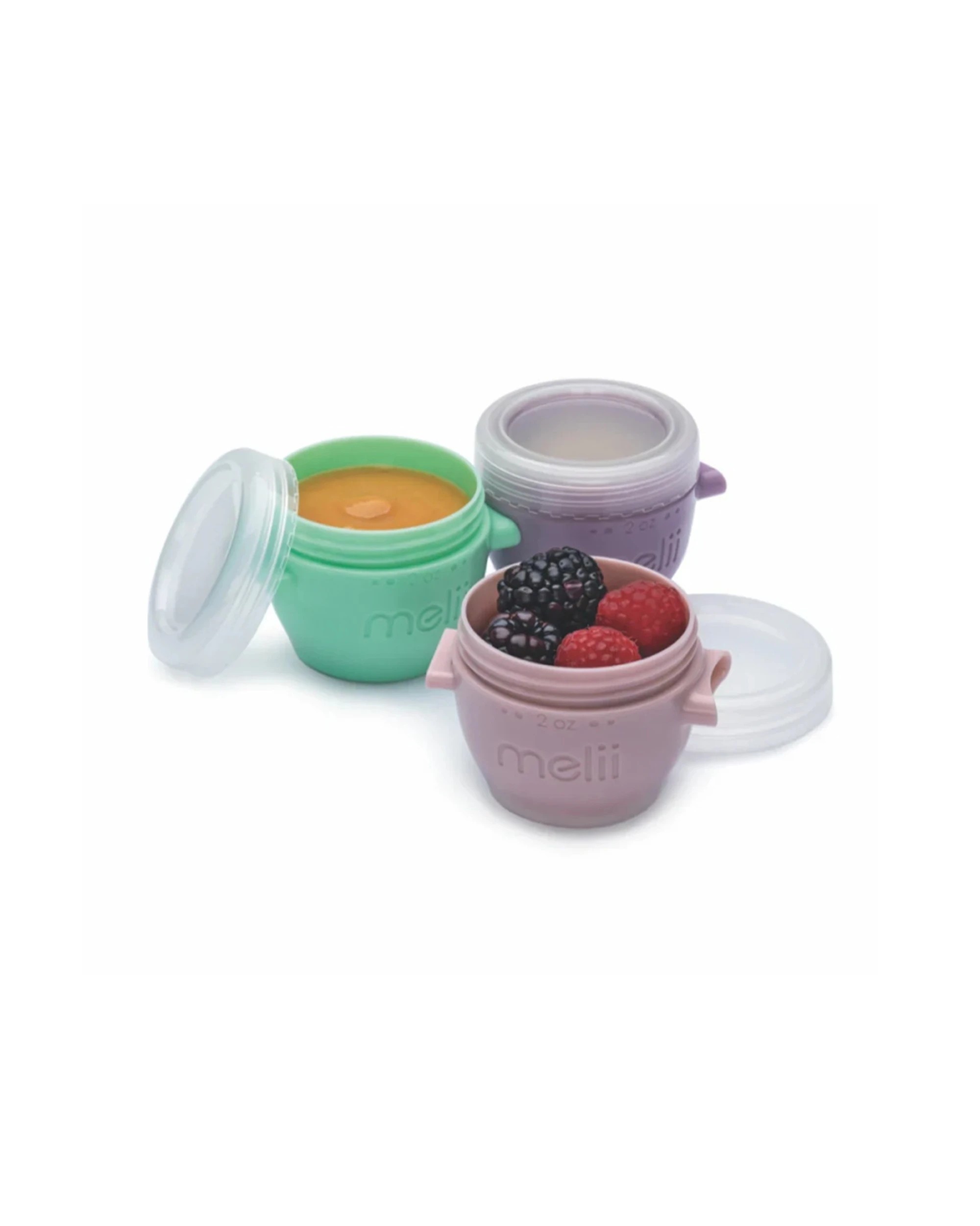 2 Melii 4pc Luxe Snap And Go Pods Airtight Leakproof Container Set 6oz - Multi, 2 of 3