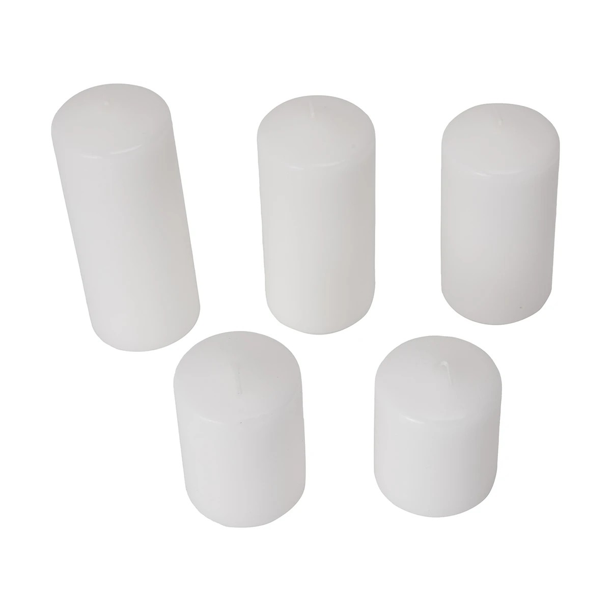 1 5 Pack Pillar Candles, 1 of 8