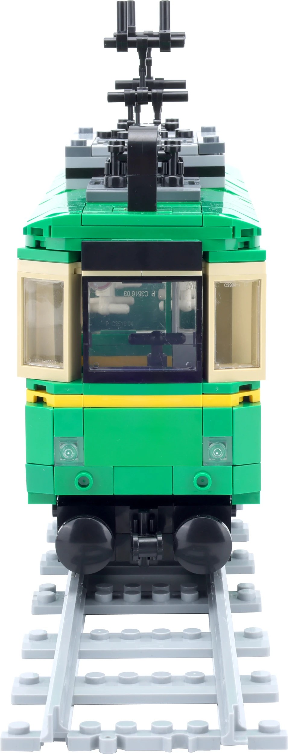 7 539 Piece Mini Blocks Vehicle Series: Tram, 7 of 10