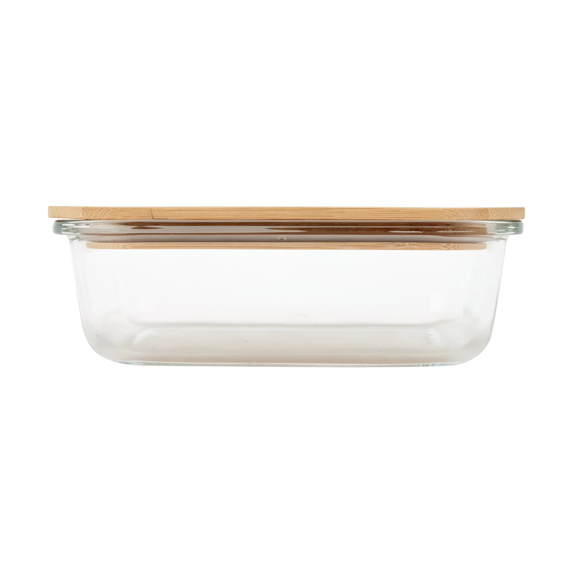 2 500ml Glass Container with Bamboo Lid, 2 of 4
