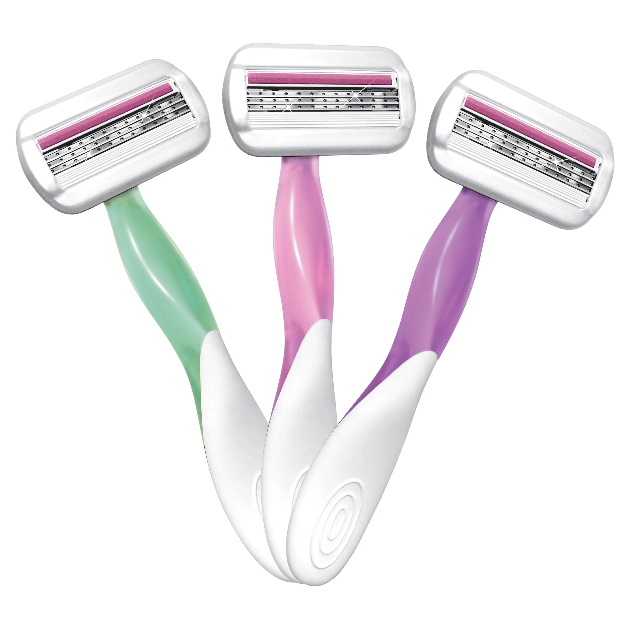 3 BIC Soleil Glow Razors - 3 Pack - Pink, 3 of 6
