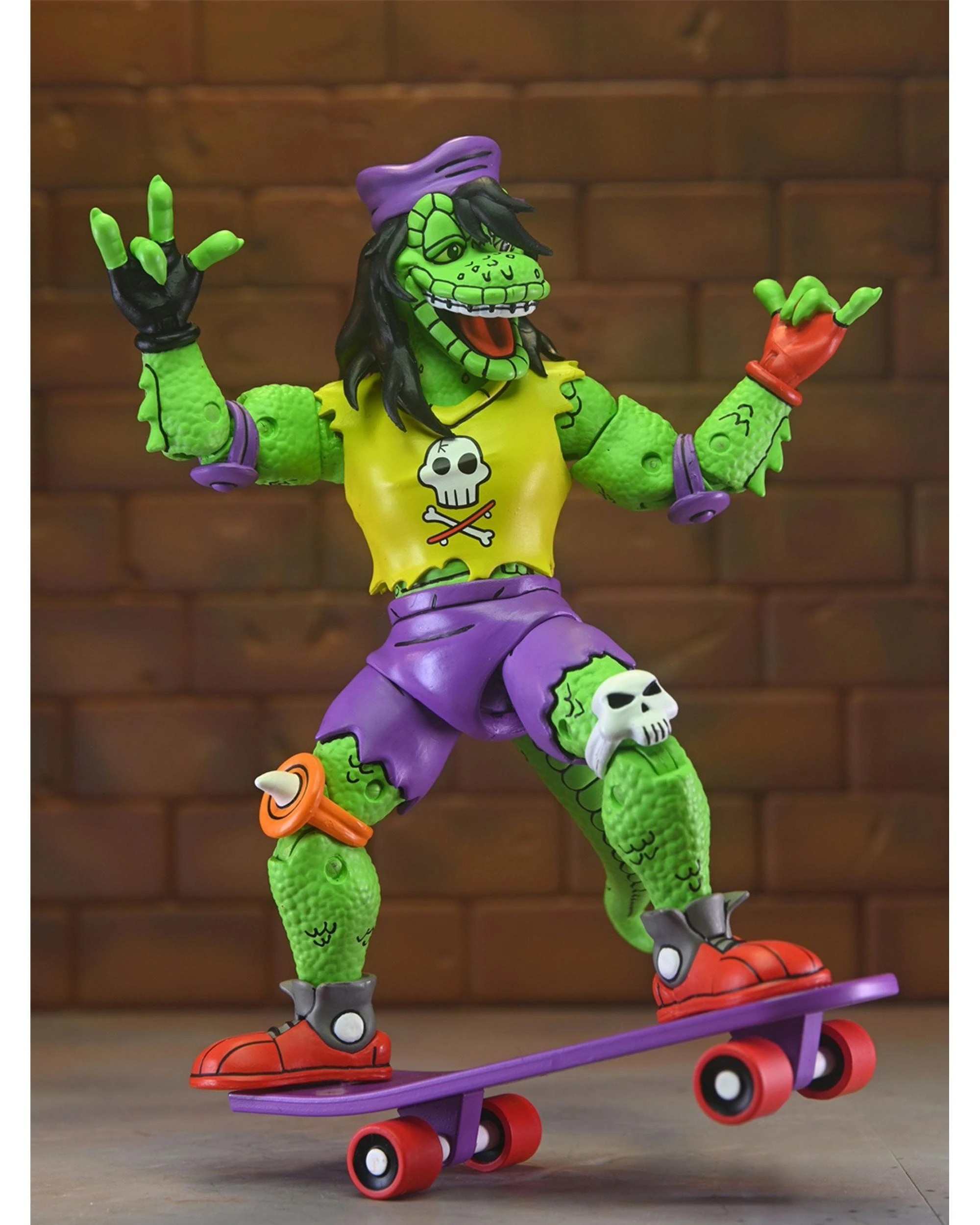 6 NECA Teenage Mutant Ninja Turtles Adventures Mondo Gecko - Archie Comics -  7 inch Scale Action Figure, 6 of 8