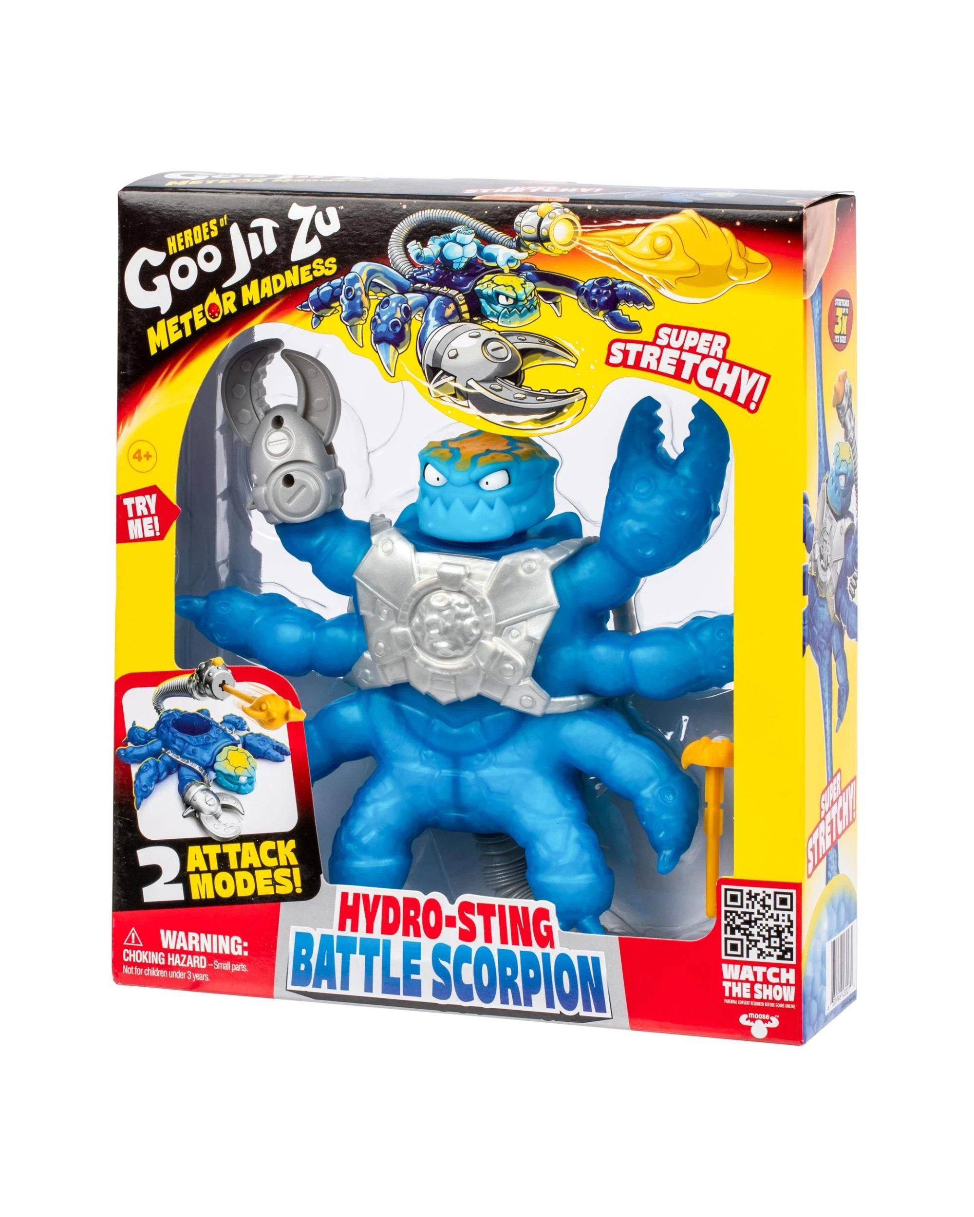 6 Moose Toys Heroes of Goo-Jit-Zu Meteor Madness Battle Scorpion Hydro-Sting Toy, 6 of 9