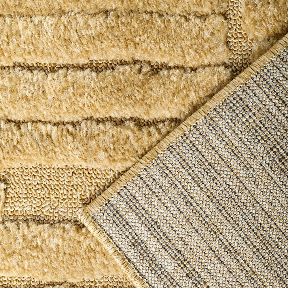5 Common Ground Rugs Sanctuary Aliya 300x80cm - Medium Runner Power Loomed Rug - Gold, 5 of 7