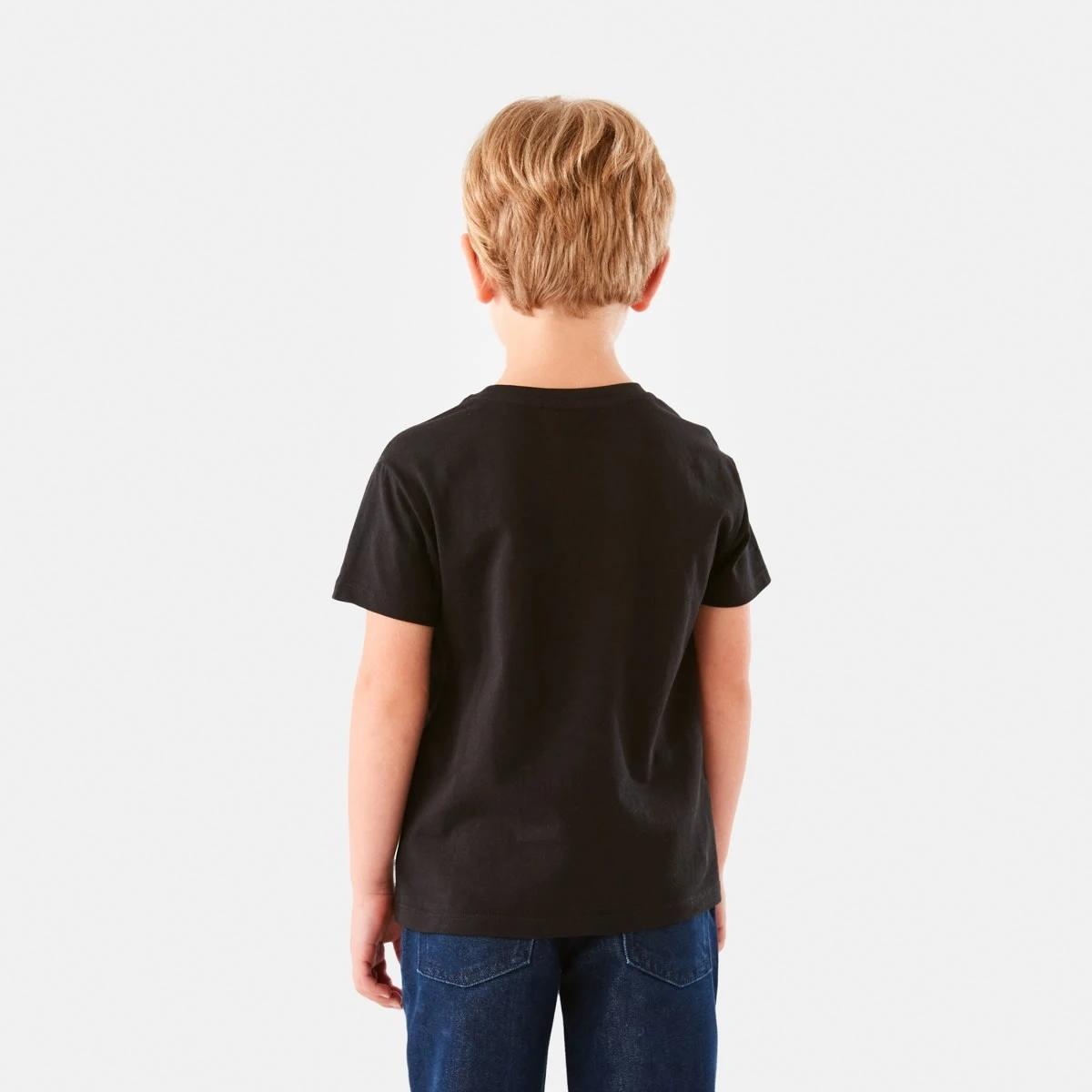 2 Chest Print T-shirt Black Dino, 2 of 8