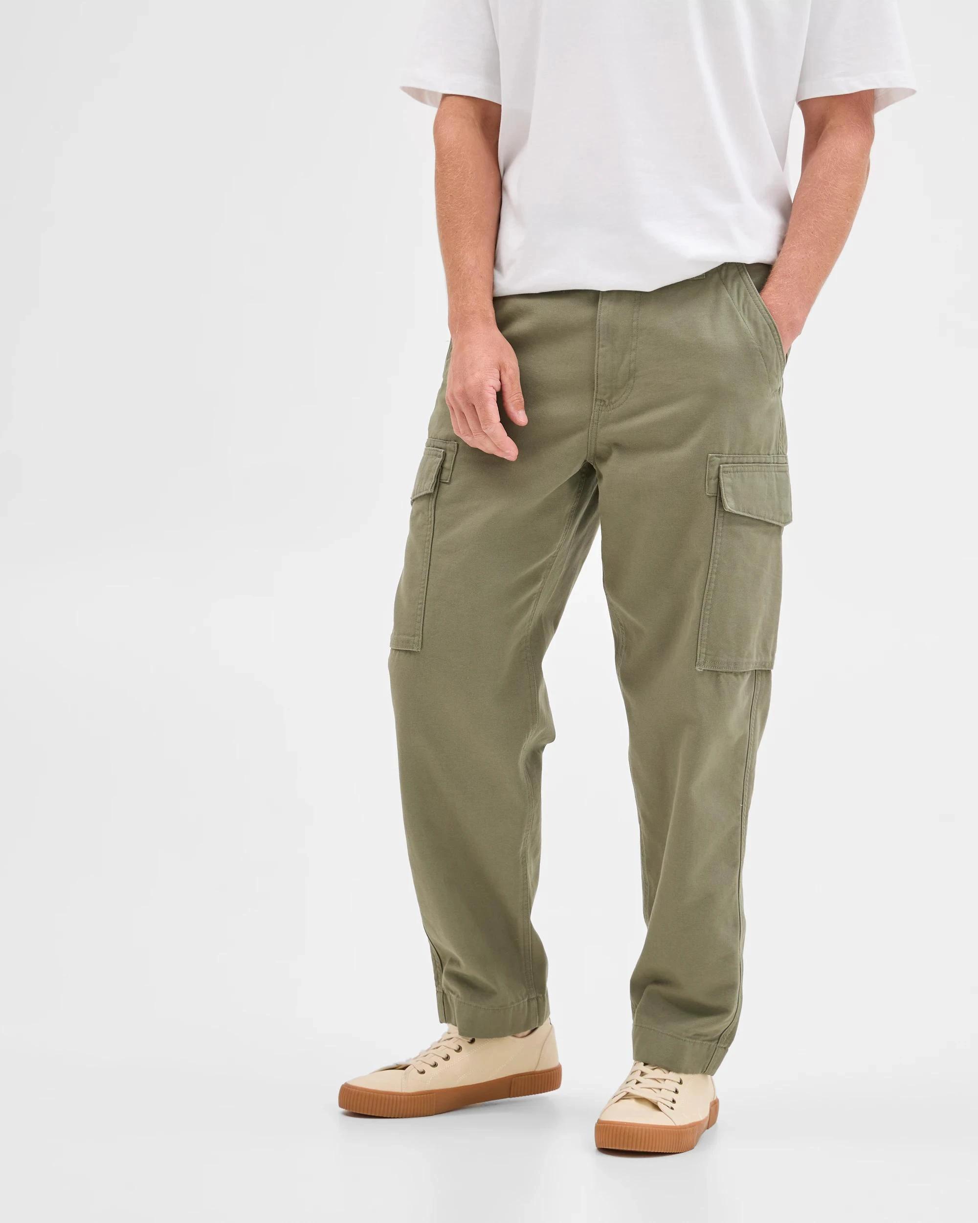 6 Target Man Australian Cotton Regular Fit Cargo Pants ARMY KHAKI, 6 of 7