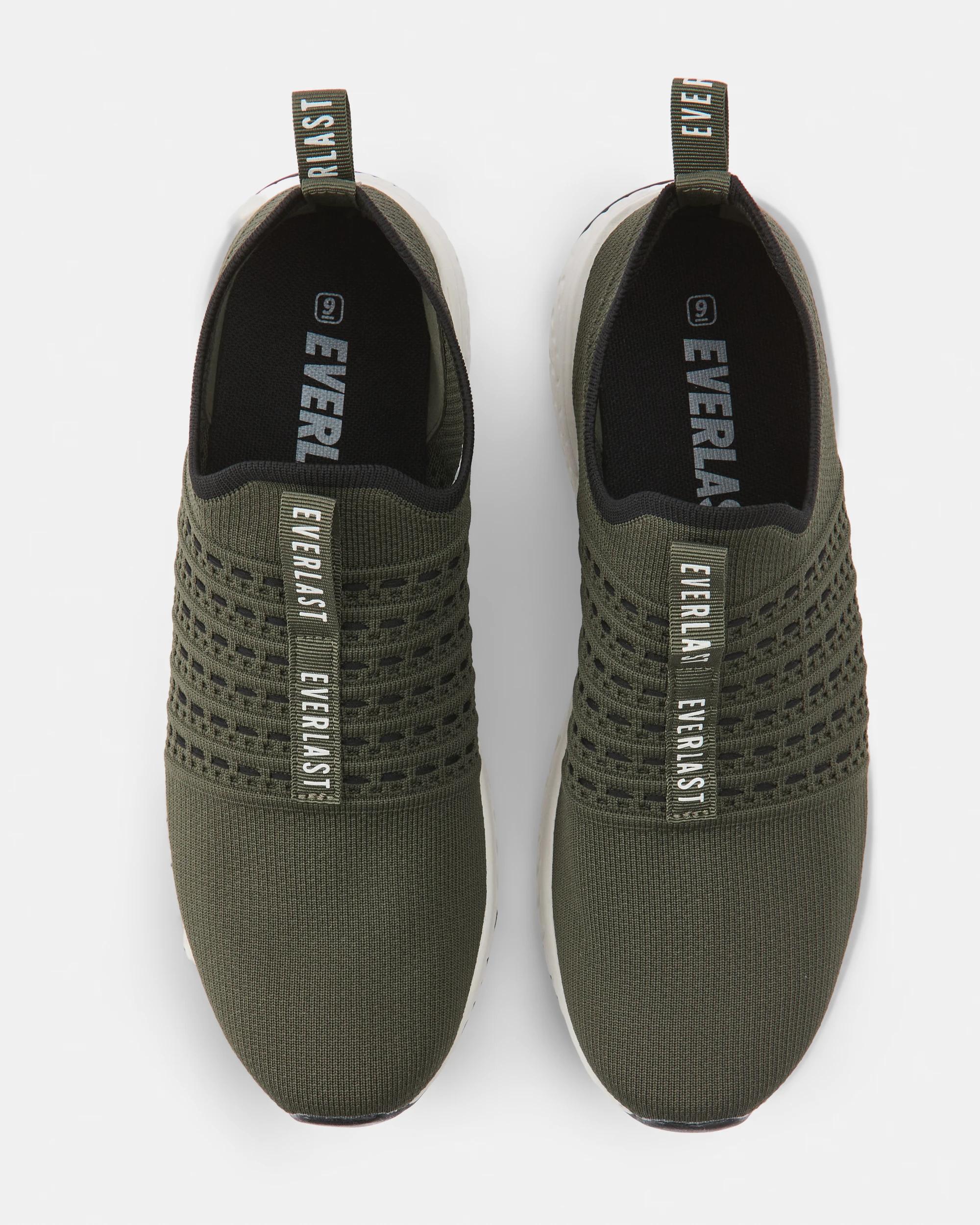 3 Everlast Mens LaGuardia Sneakers Grn Khaki, 3 of 5