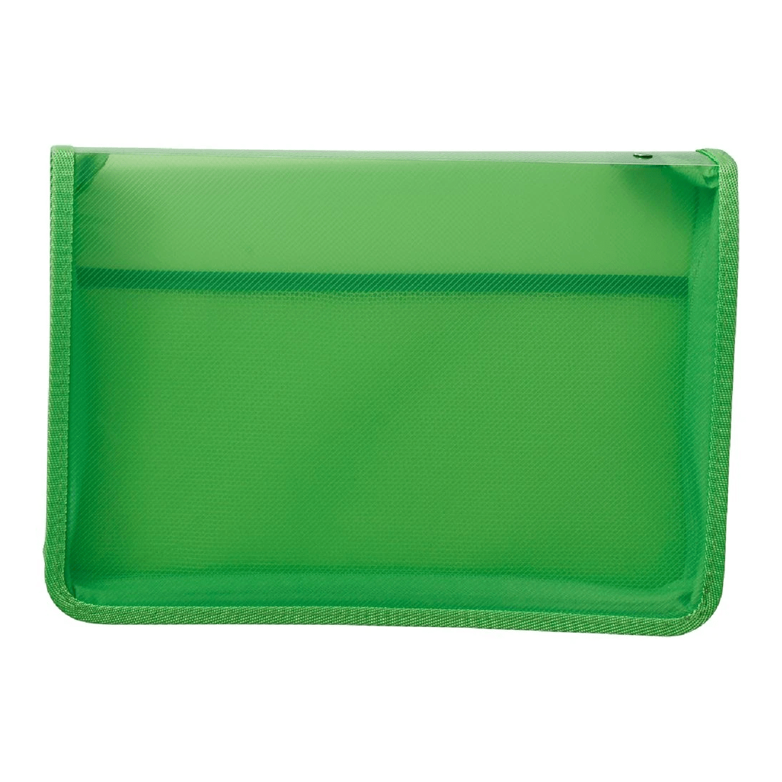 1 Ausinc A4 Document Box with Zip Green, 1 of 4