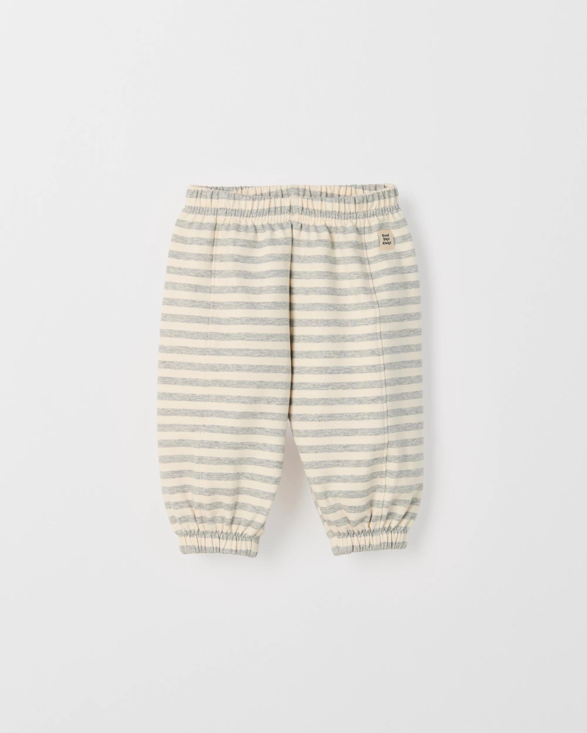 3 Target Baby Baby Organic Cotton Seamed Front Trackpants , 3 of 4