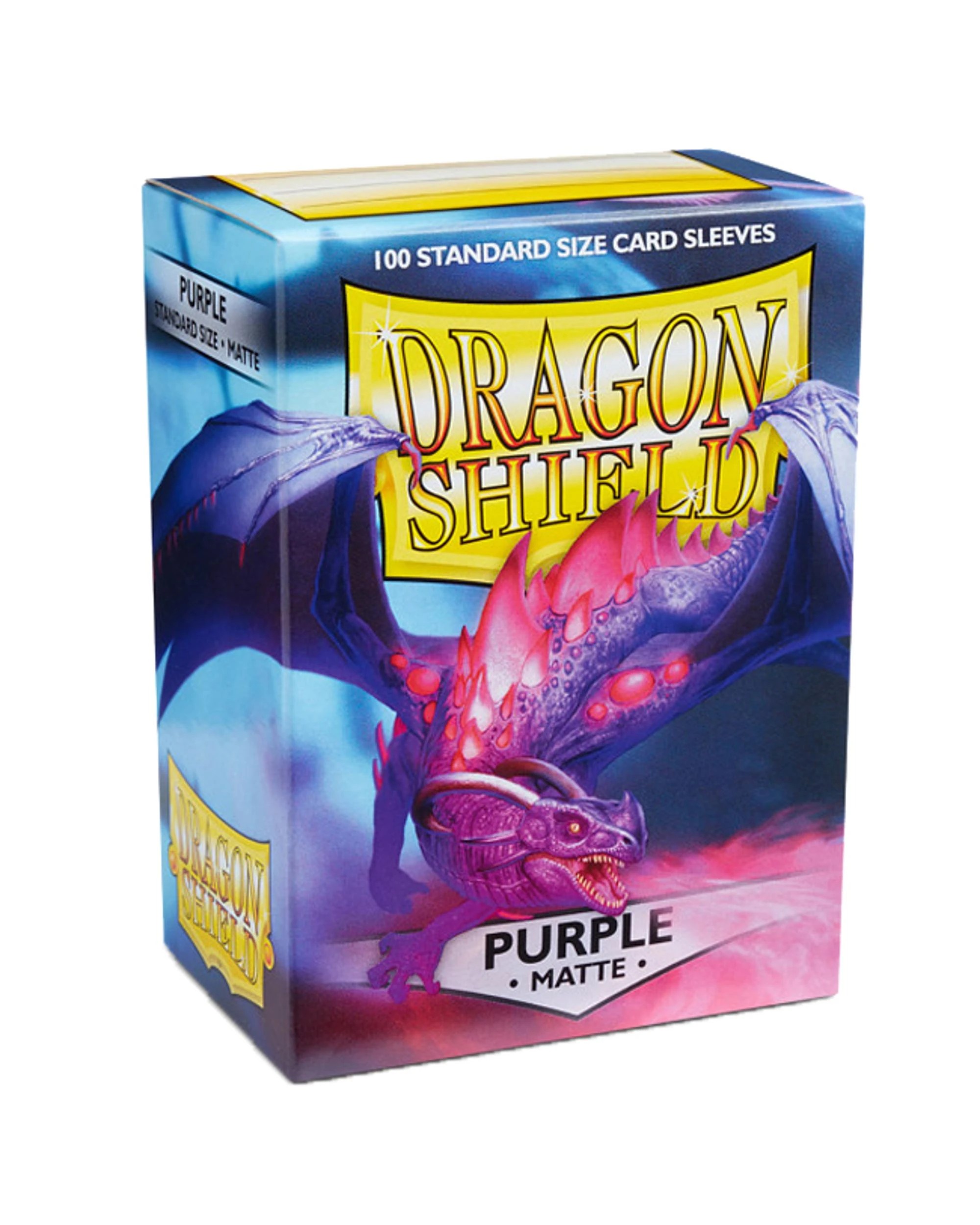 1 Dragon Shield Miasma Matte Purple Sleeves 100 Pack, 1 of 2