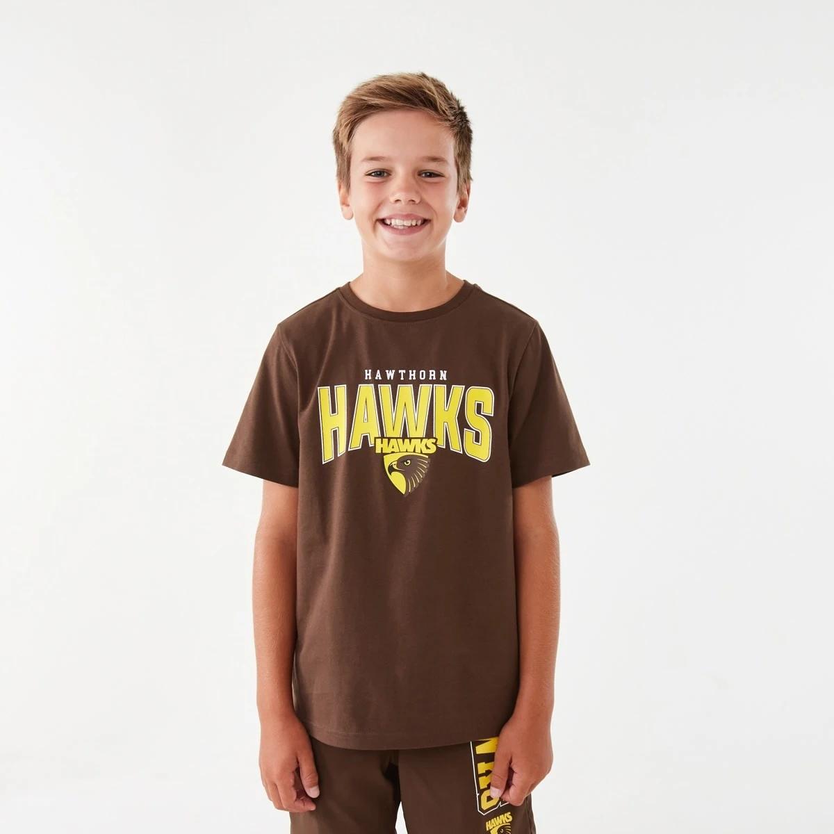 1 Official AFL Kids T-shirt Hawthorn, 1 of 9