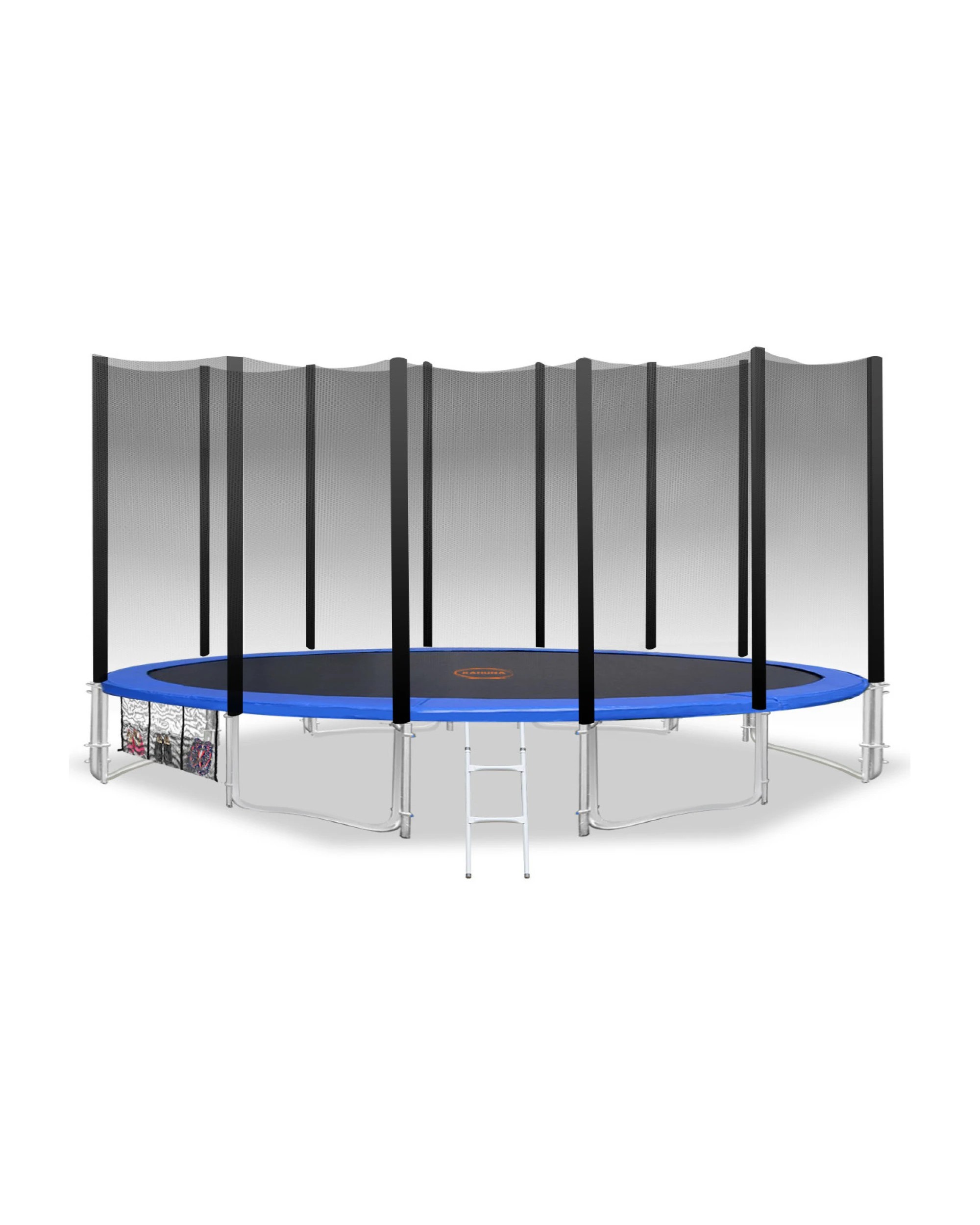 1 Kahuna Blizzard 16 ft Trampoline with Net - Blue, 1 of 8