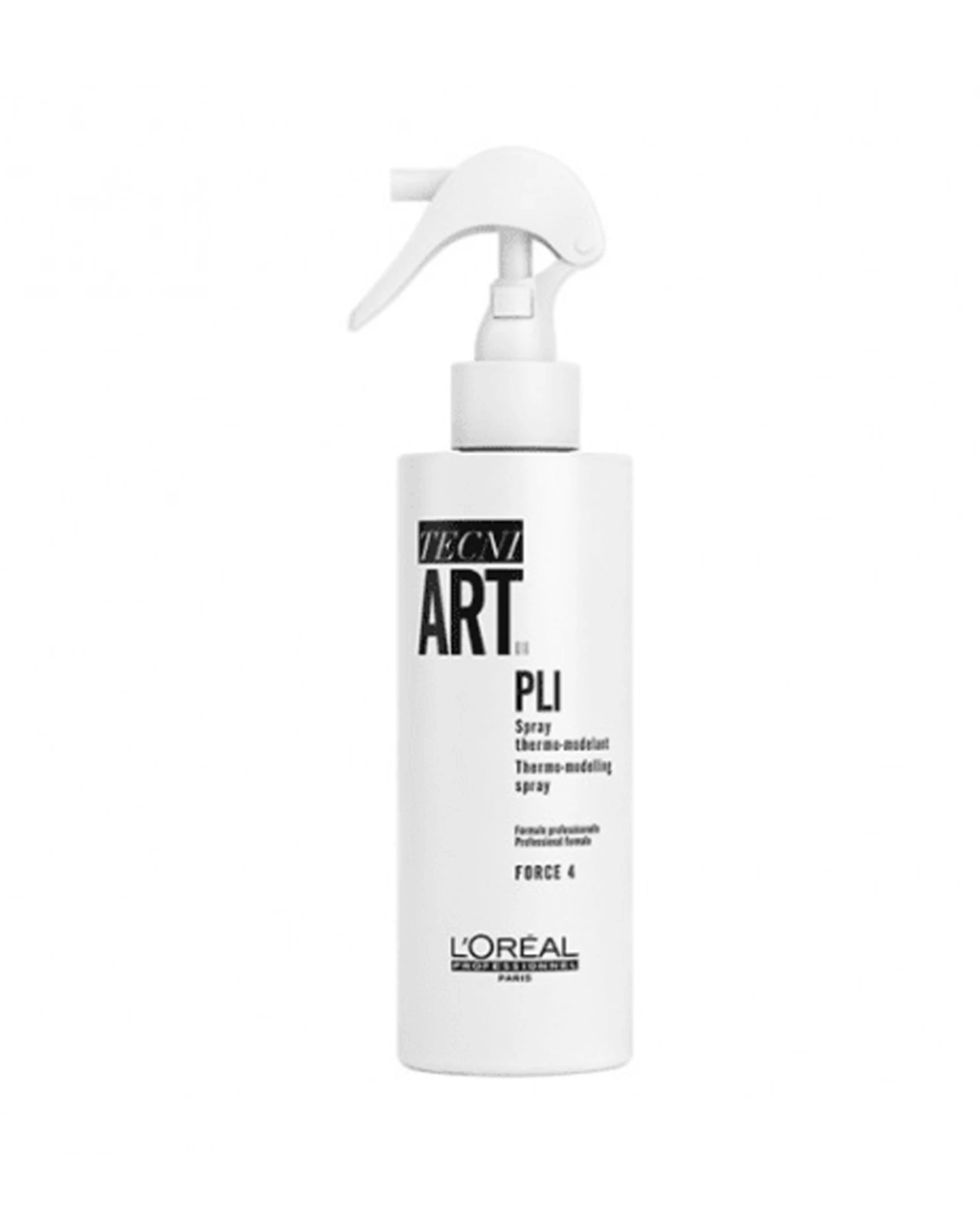 1 L'Oréal Professionnel Tecni.ART Flex Pli Thermo Modelling Spray 190ml - White, 1 of 2