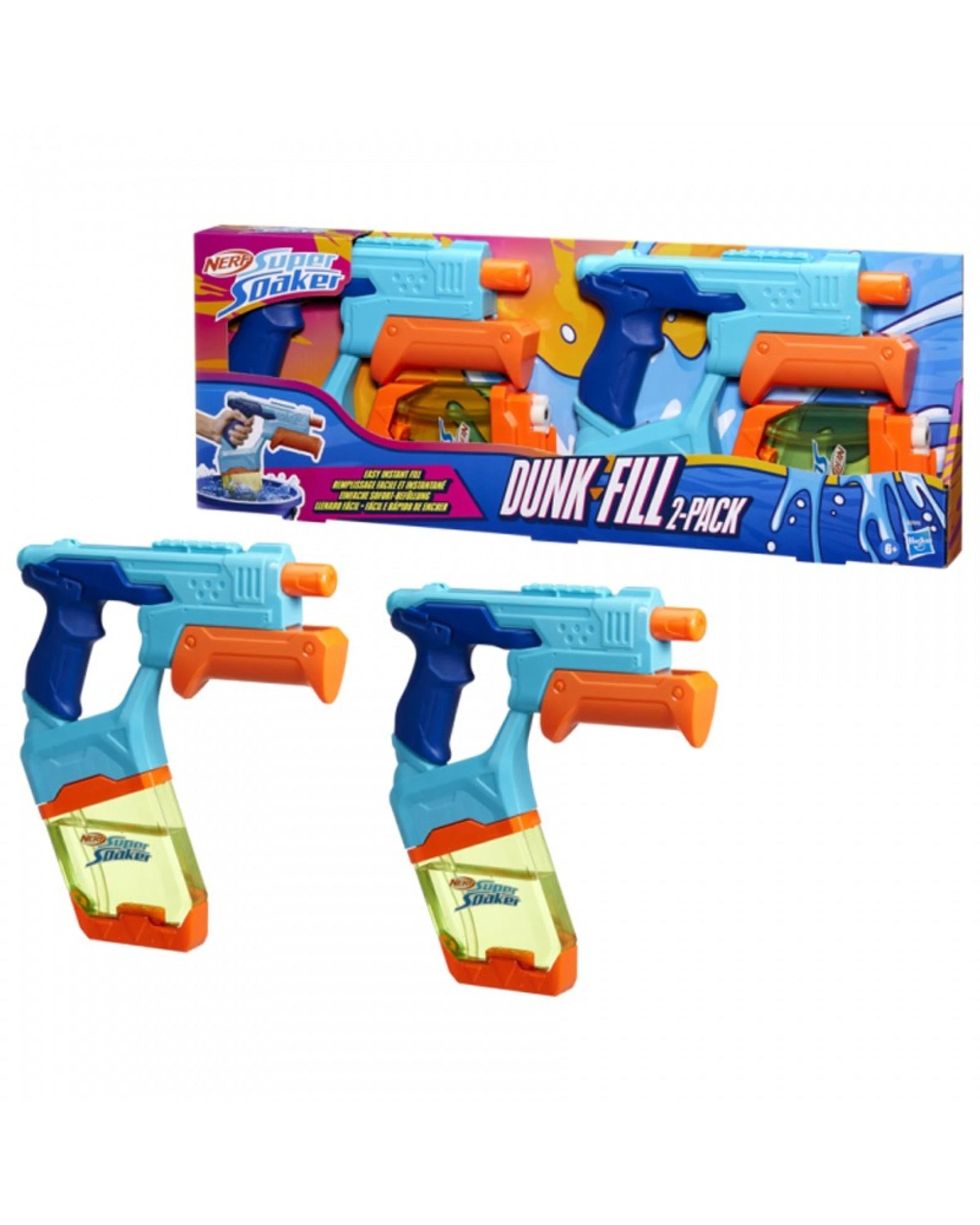 1 Nerf Super Soaker Dunk-Fill 2 Pack, 1 of 4