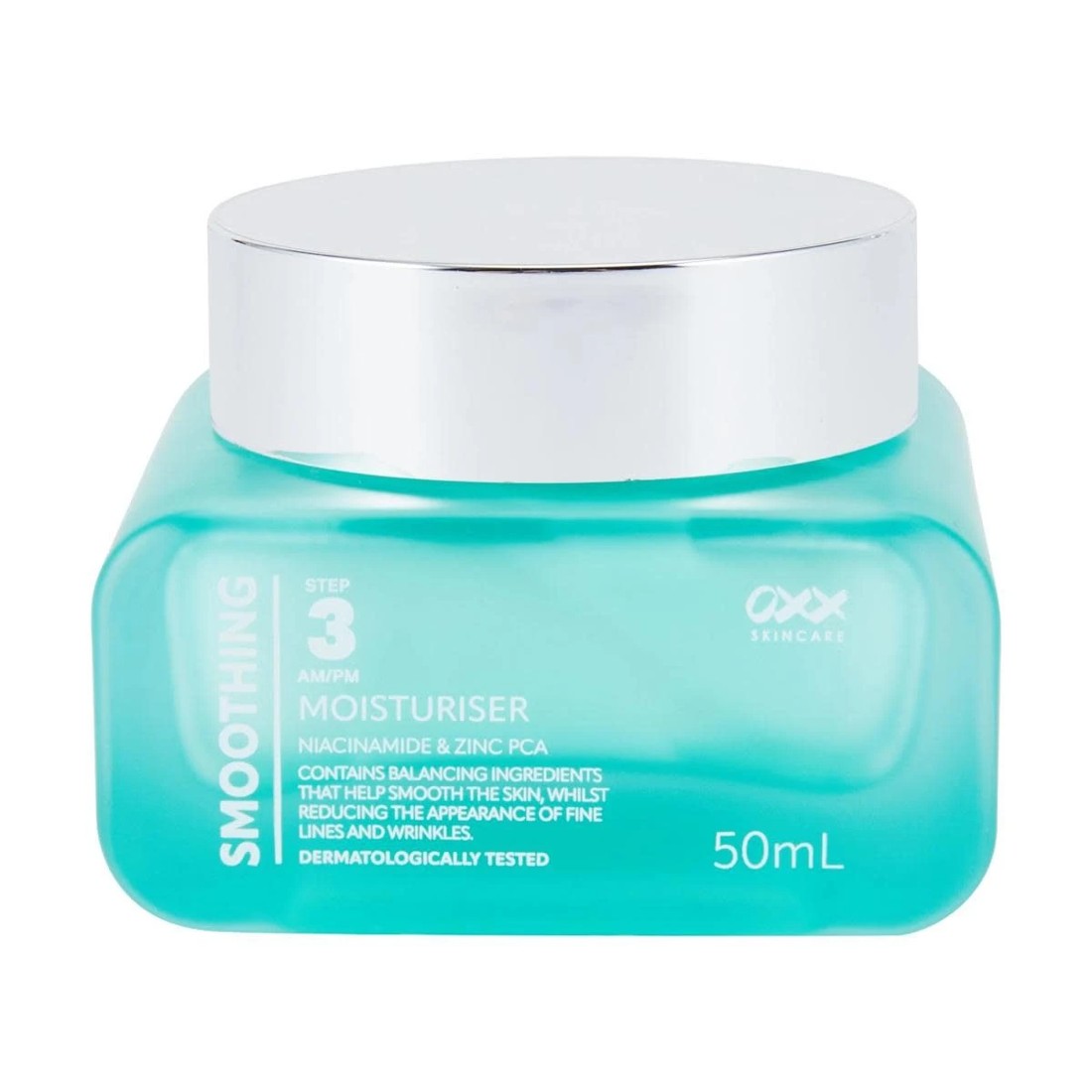 1 OXX Skincare Step 3 AM/PM Smoothing Moisturiser 50ml - Niacinamide and Zinc PCA, 1 of 3