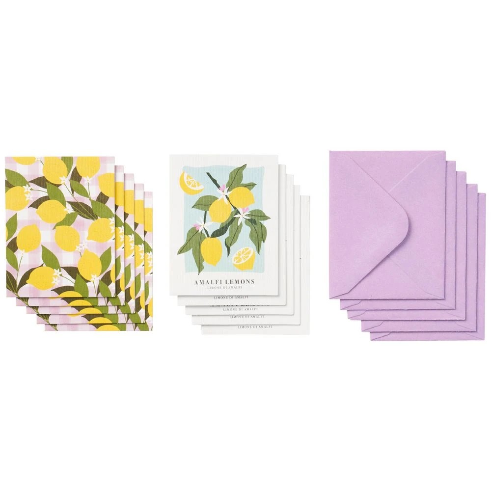 2 Otto Mini Cards Lemon 10 Pack, 2 of 2