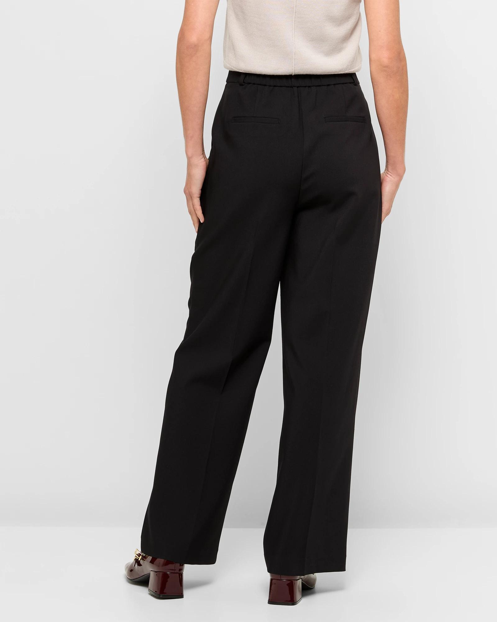 4 Tailored Wide Leg Pants - Preview BLACK, 4 of 5