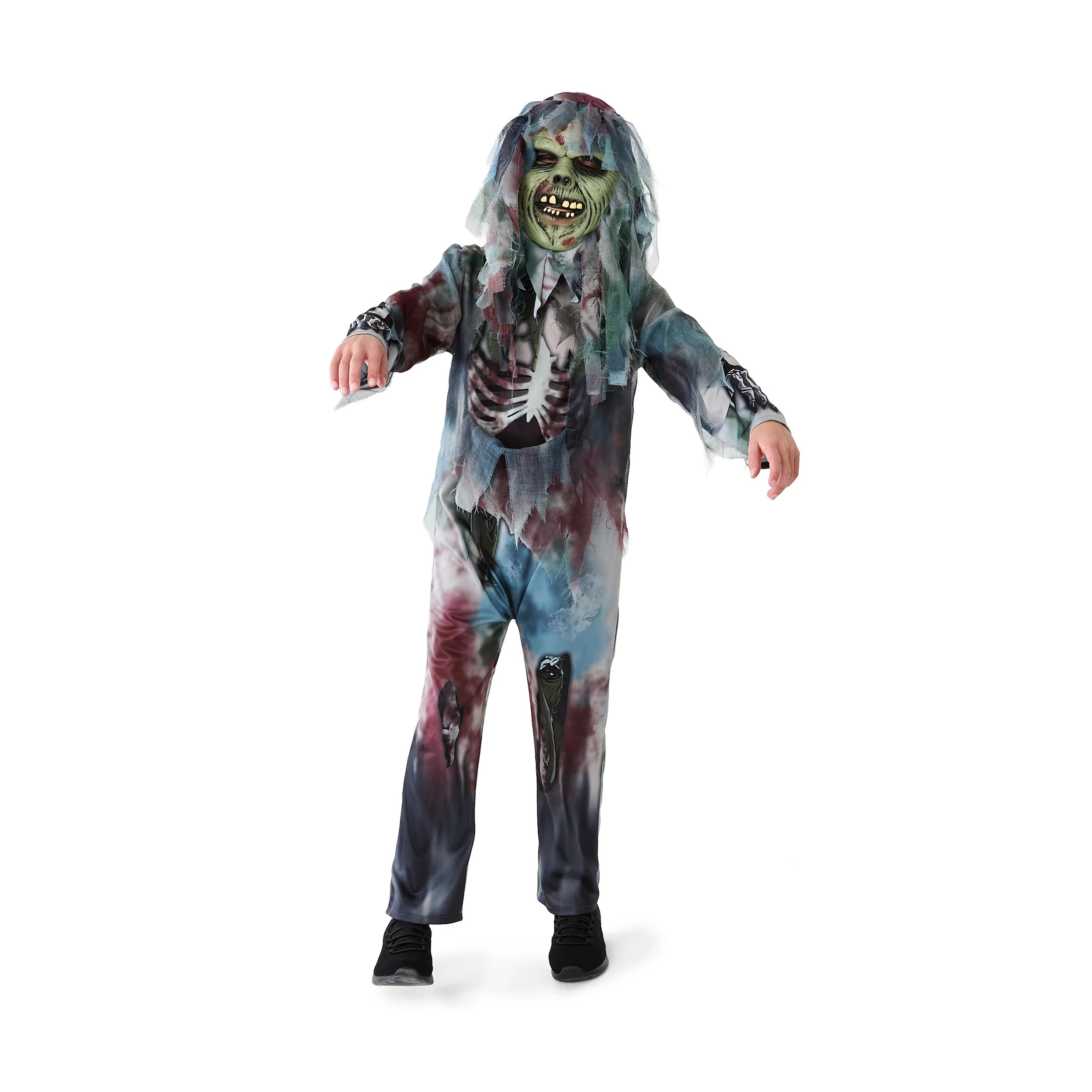 2 2 Piece Zombie Costume - Ages 8+, 2 of 10