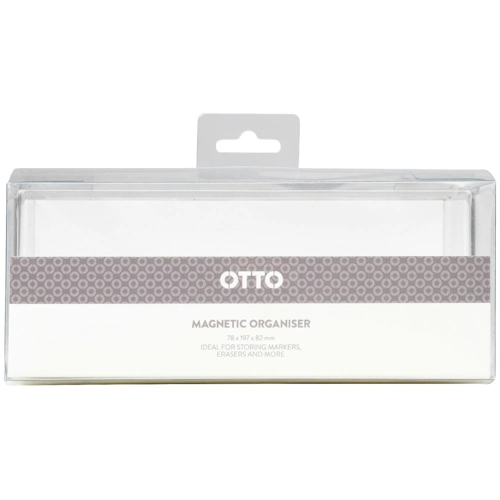 2 Otto Wide Magnetic Organiser Acrylic Clear, 2 of 4