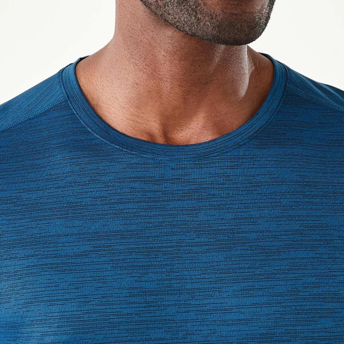 5 Active Mens Crew Neck Cationic T-shirt Blu Wdgmar, 5 of 5