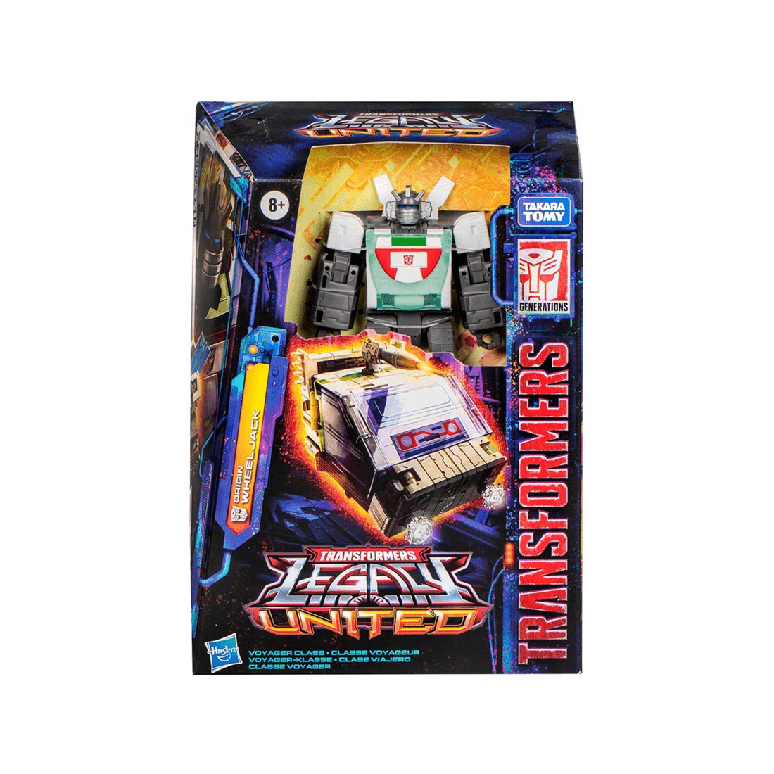 1 Hasbro Transformers Legacy United Voyager Class Origin Wheeljack, 1 of 3