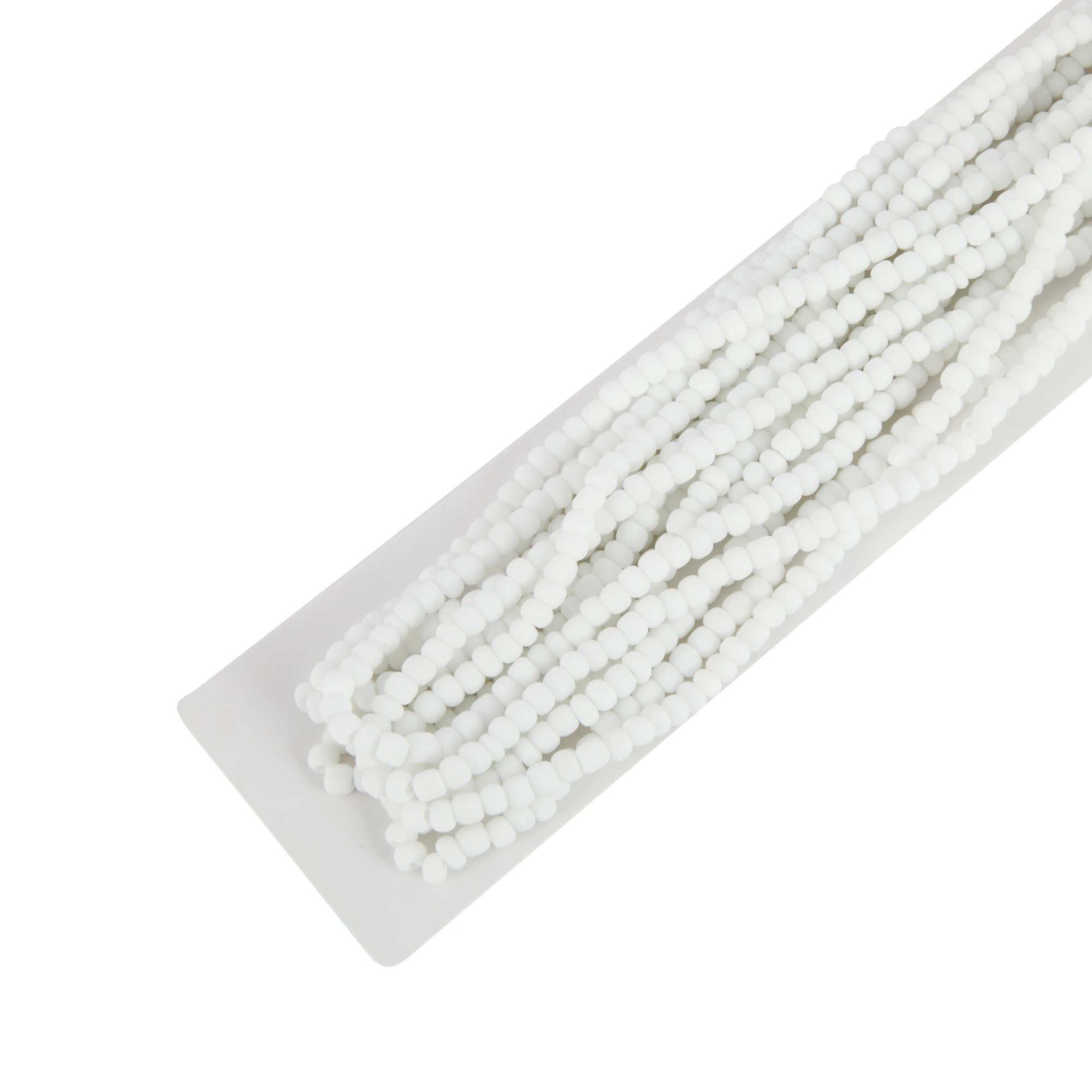 2 Jewellery Making Beads - White, 2 of 2