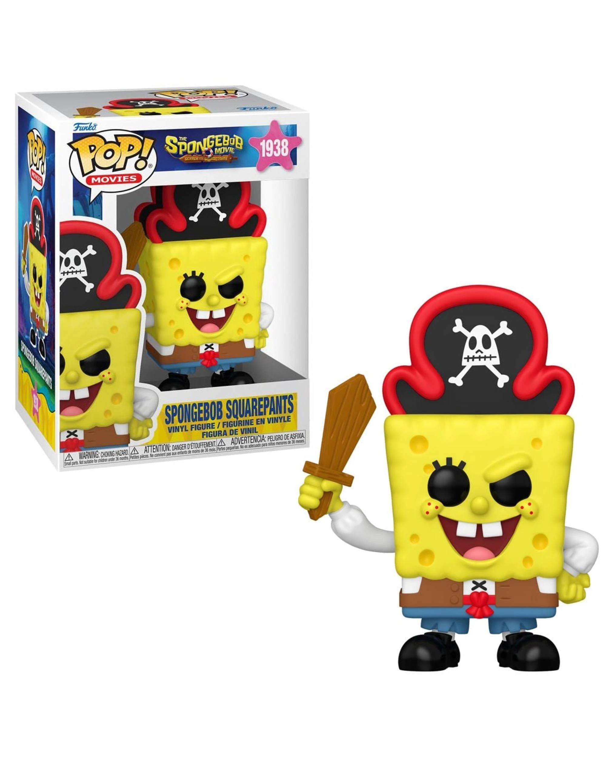 1 The SpongeBob Movie: Search for SquarePants Spongebob Squarepants Funko POP! Vinyl, 1 of 3