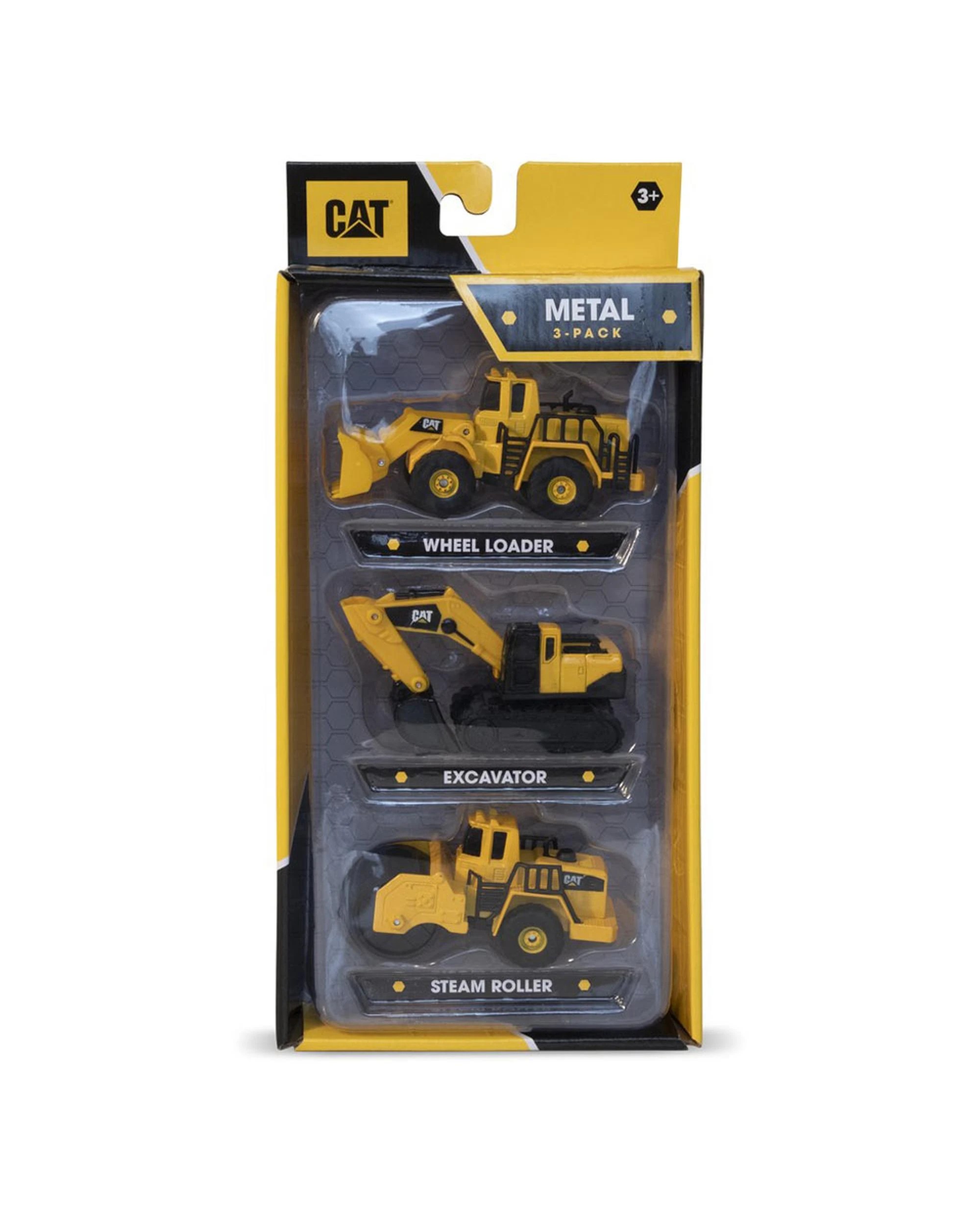 1 Caterpillar Cat Metal Machines Vehicles 3-Pack Assorted, 1 of 2