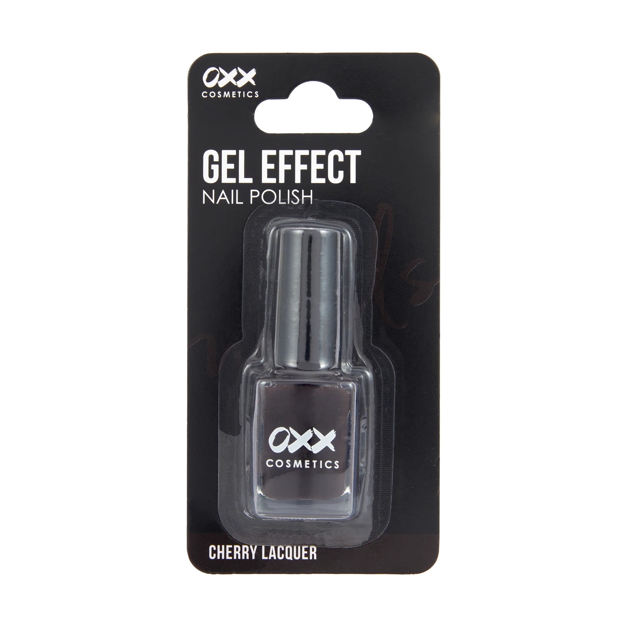1 OXX Cosmetics Gel Effect Nail Polish - Cherry Lacquer, 1 of 4