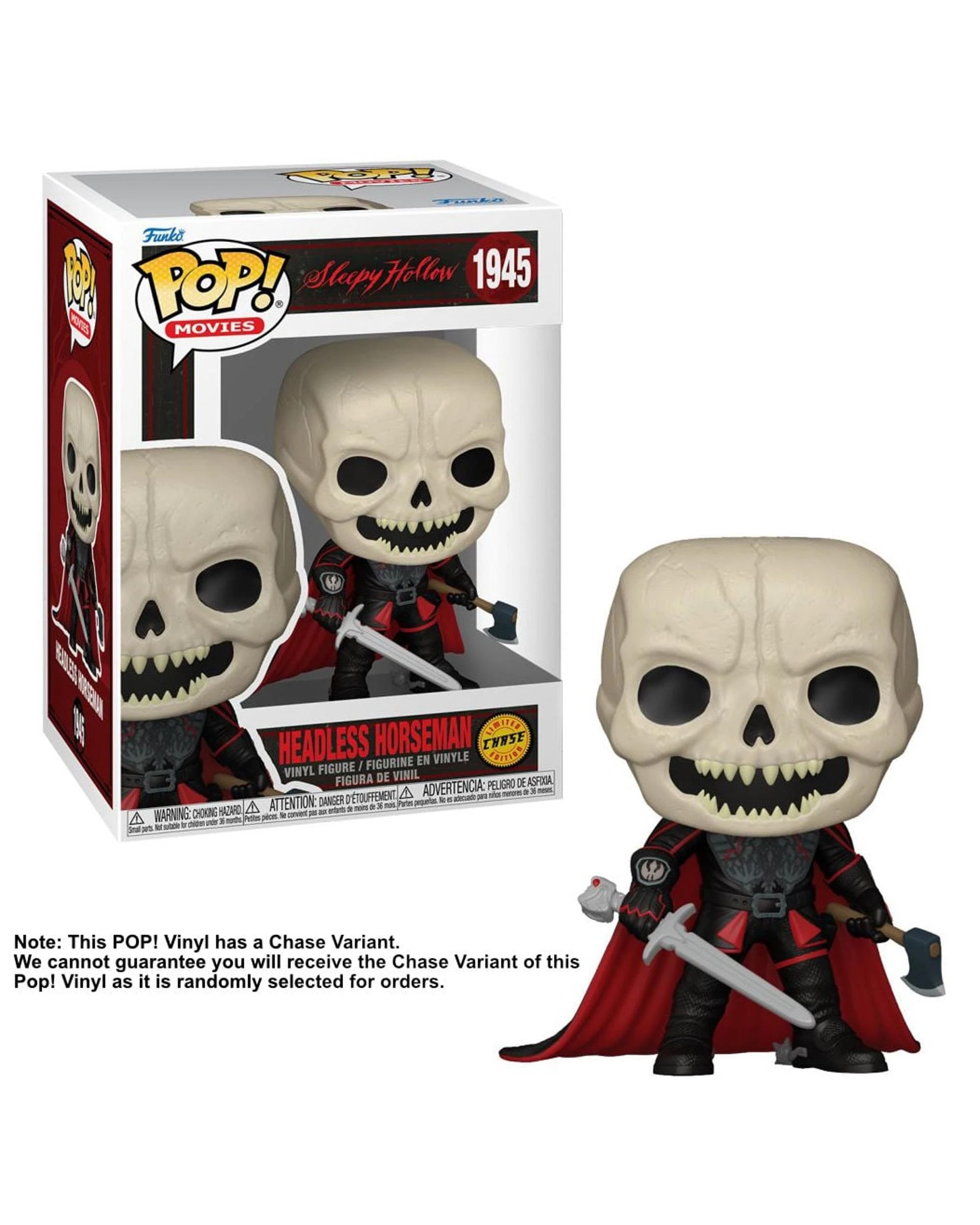 4 Sleepy Hollow Headless Horseman Funko POP! Vinyl, 4 of 6