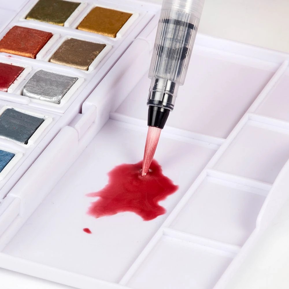 4 Derwent Metallic Paint Pan 12 Pack, 4 of 5