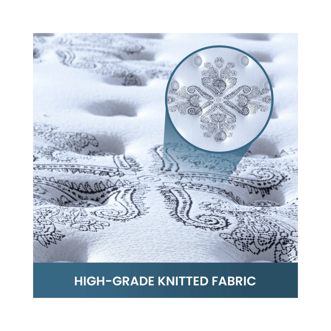 6 Laura Hill King Single Mattress With Euro Top - 34cm, 6 of 8