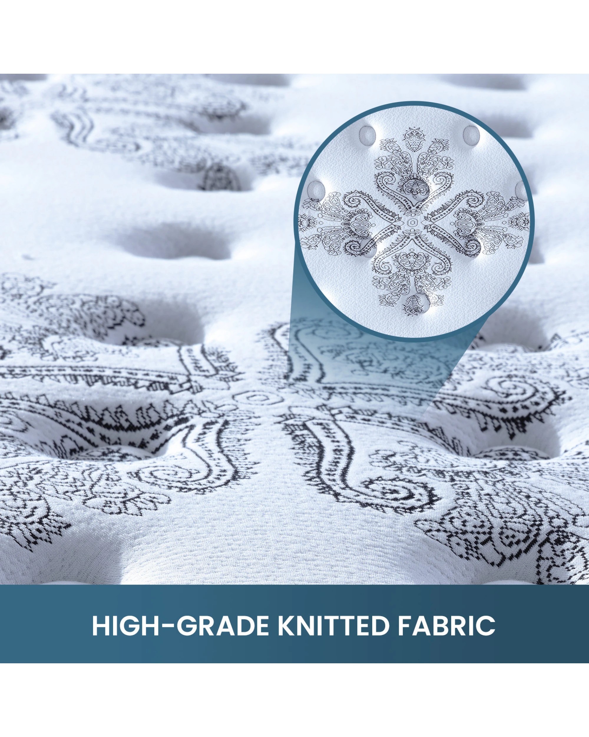 6 Laura Hill King Single Mattress With Euro Top - 34cm, 6 of 8