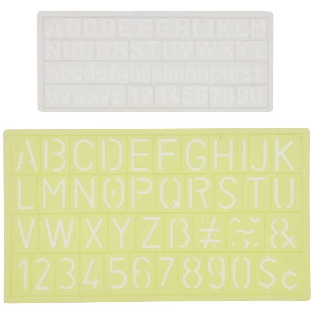 1 Studymate 10mm/20mm Lettering Stencil, 1 of 2
