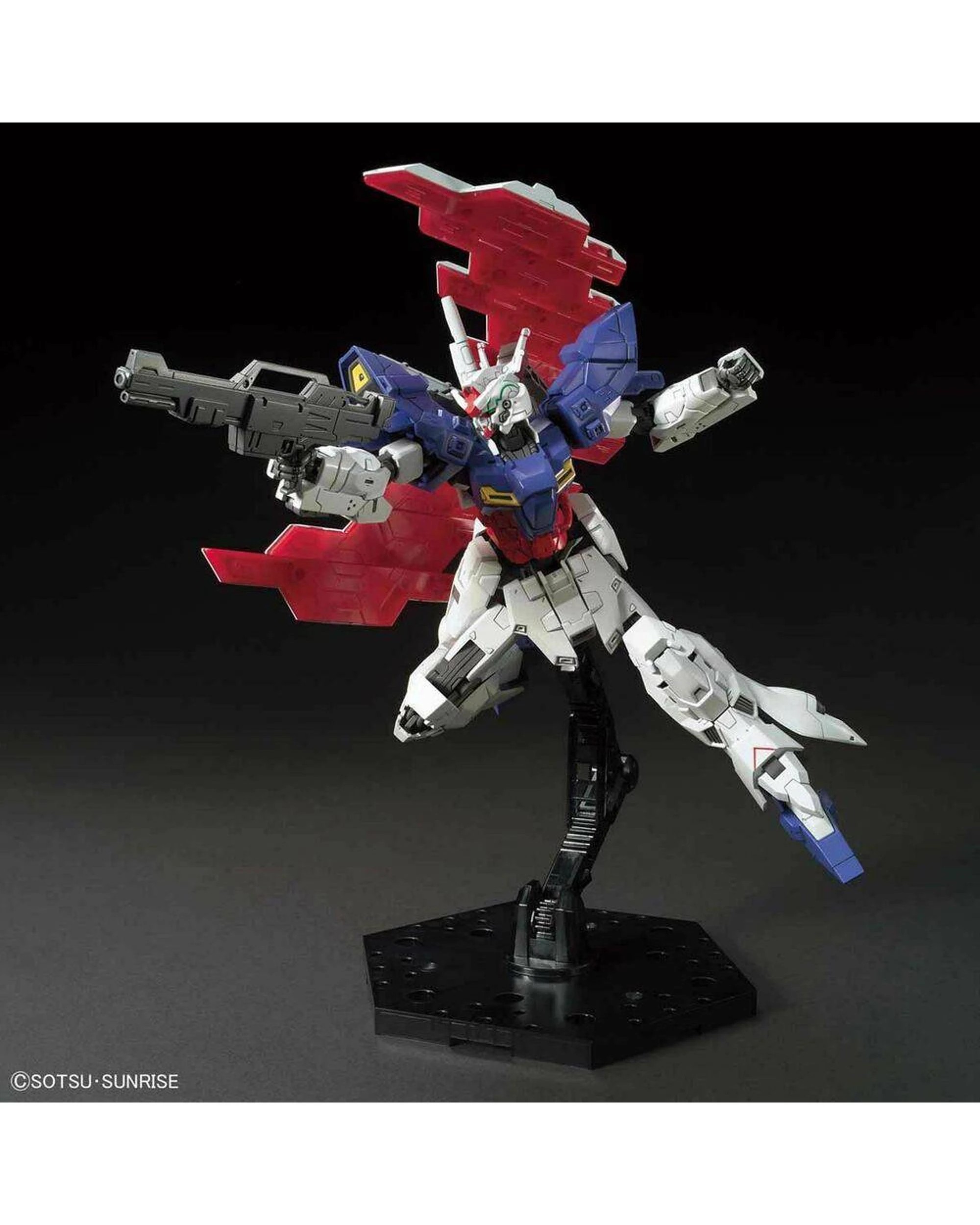 4 Bandai Gundam HGUC AMS-123X-X Moon Gundam 1/144 Model Kit, 4 of 9