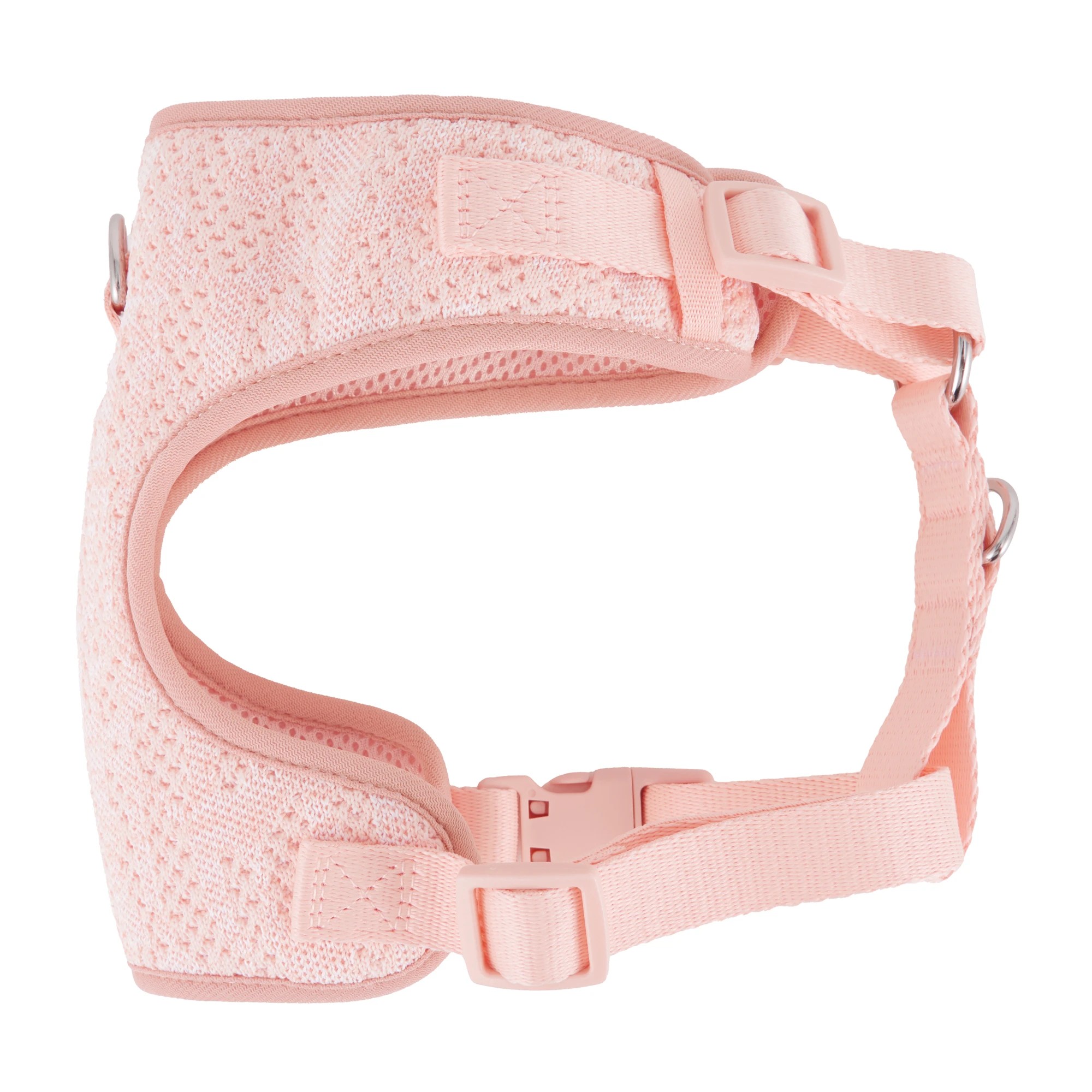 6 Pet Knit Harness - Medium, Pink, 6 of 9
