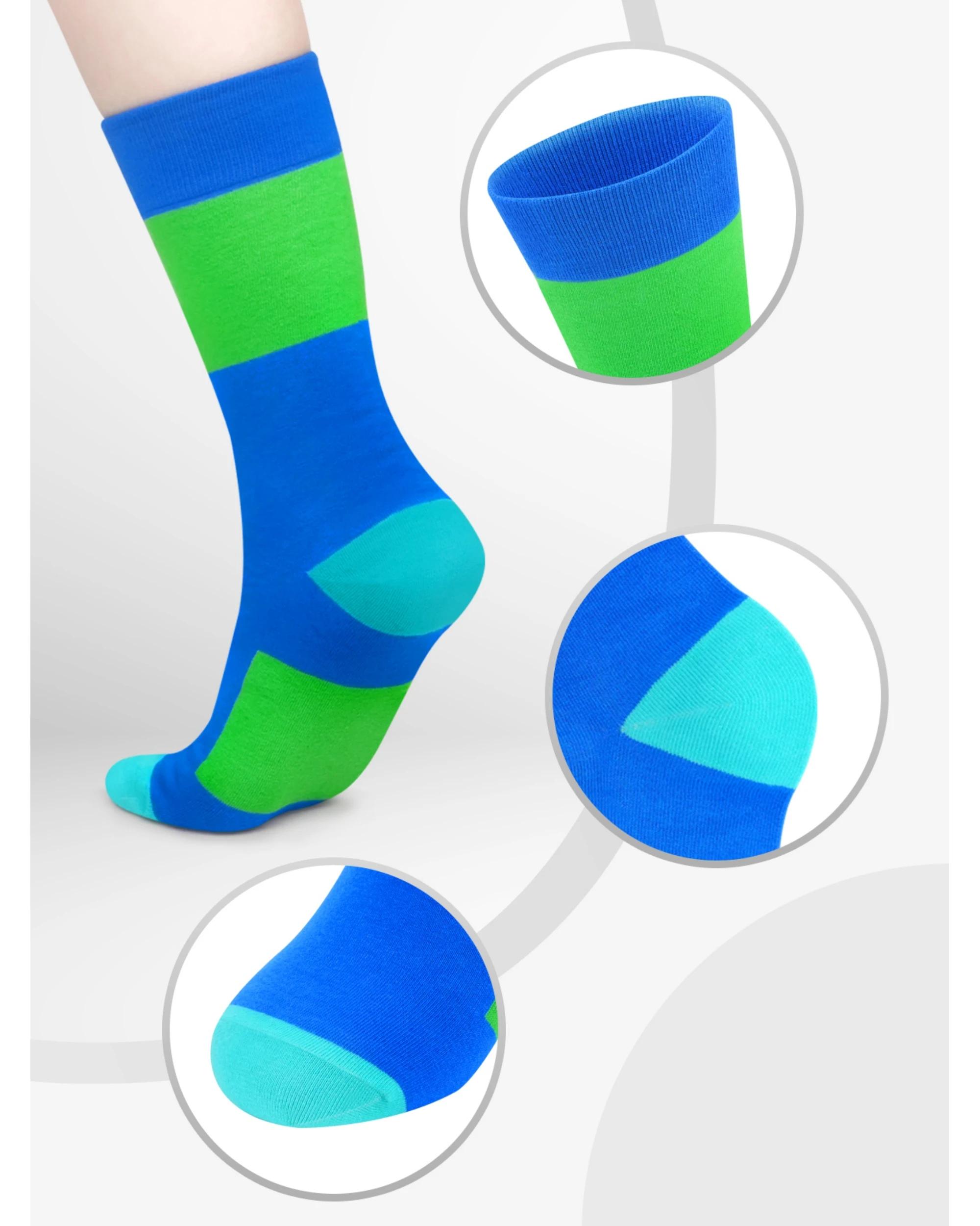 2 Advwin Small Color Blend Colorful Fun Socks COLOR BLEND, 2 of 5