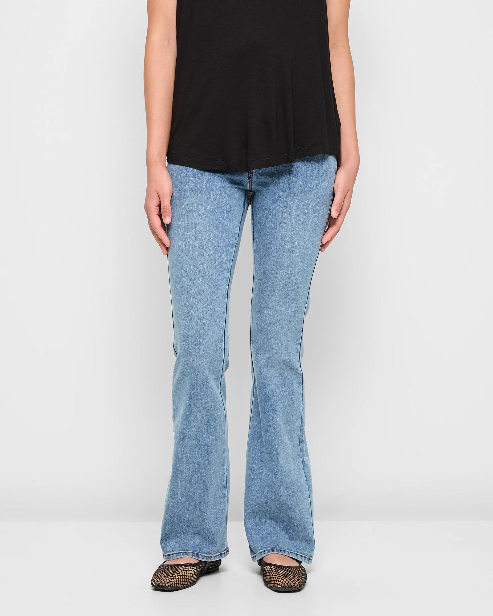 2 Target High Rise Full Length Flare Denim Jeggings - Lindsey VINTAGE FADE, 2 of 5