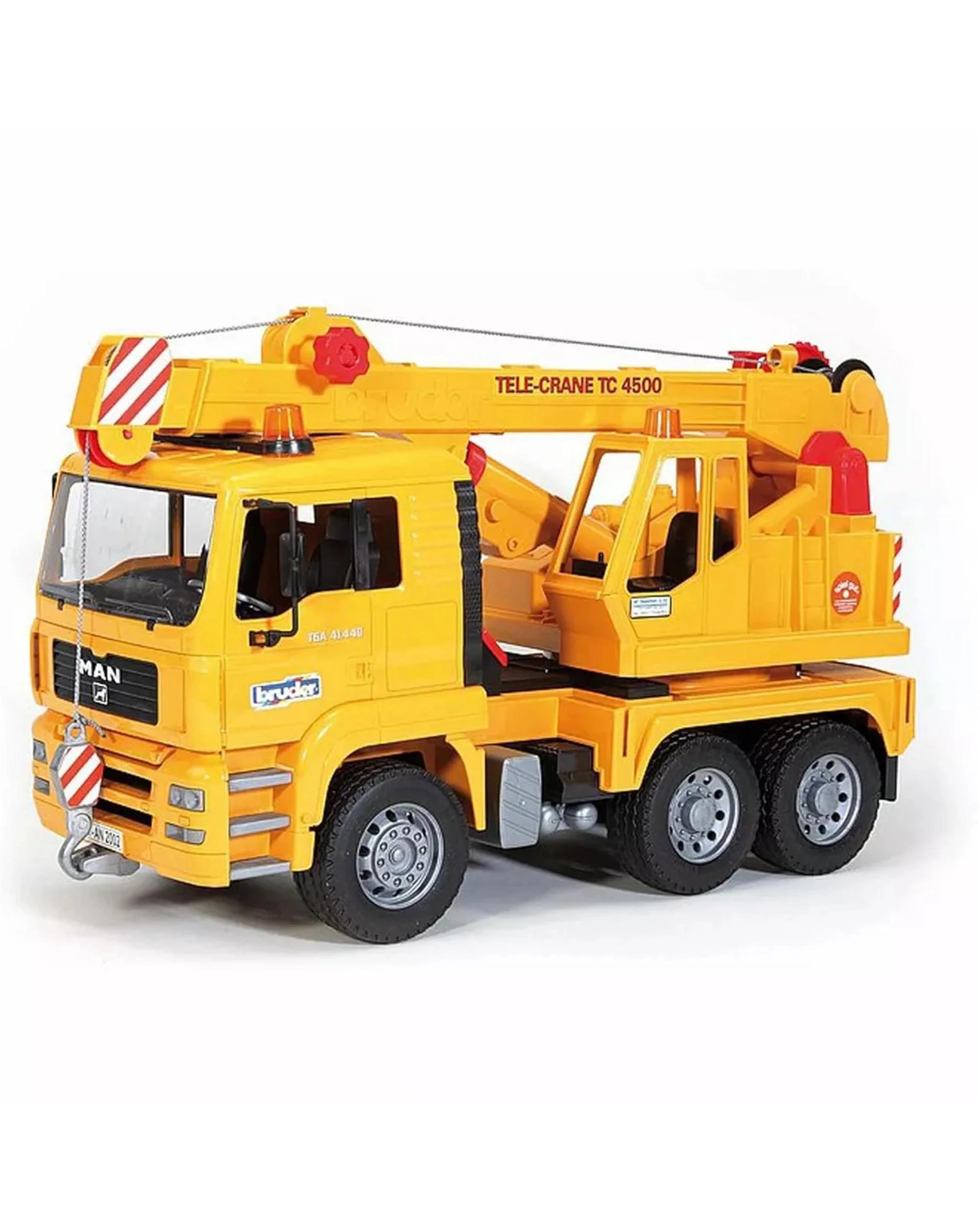 1 Bruder Construction Man TGA Crane Truck, 1 of 2